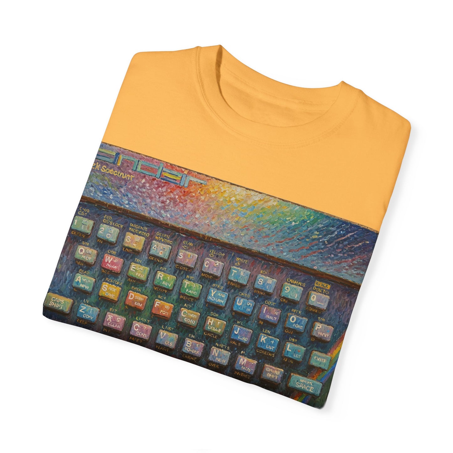 Sinclair Spectrum T-Shirt - Oil Paint Art Color
