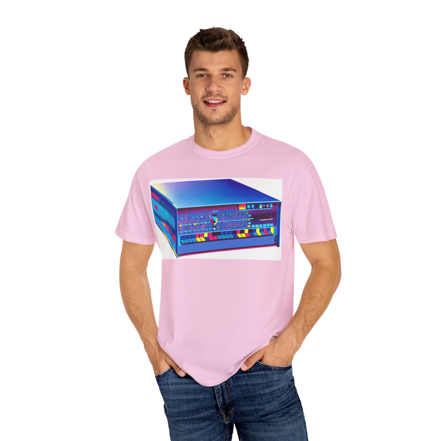IMSAI 8080 Computer T-Shirt - Modern Art Multi-Color
