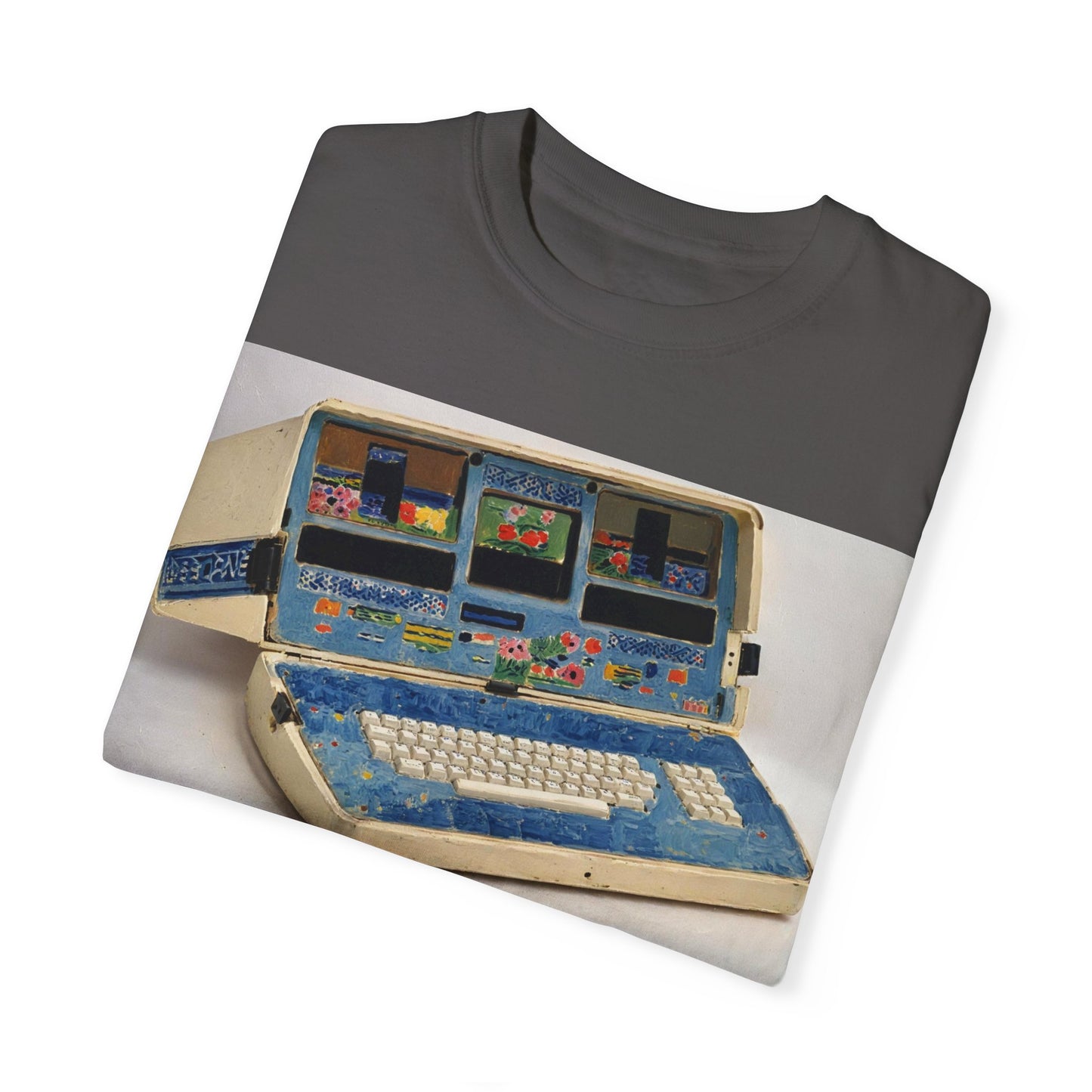 OSBORNE Computer T-Shirt - Floral Art Color