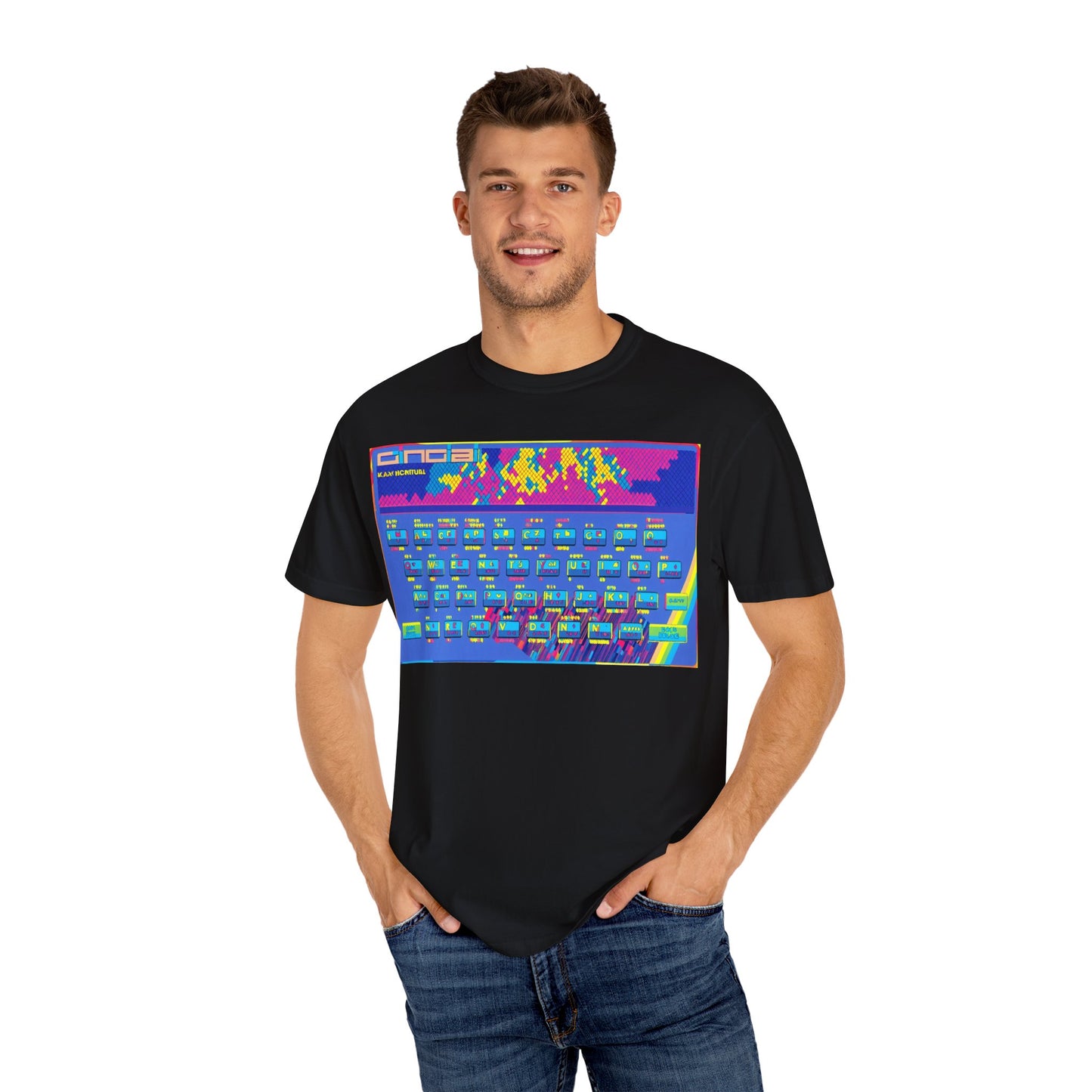 Sinclair Spectrum T-Shirt - Modern Art Multi-Color