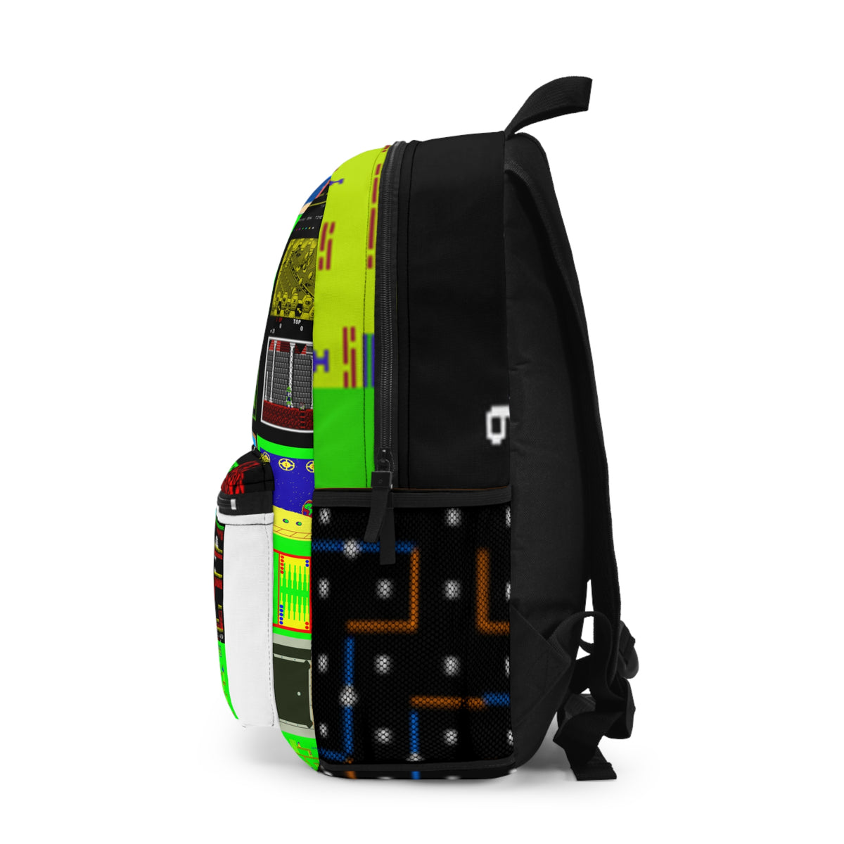 Color Computer Backpack — 8-Bit Pixels Video Game Print