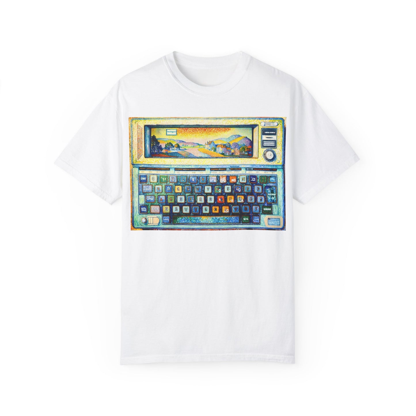 Classic Laptop PC T-Shirt - Paint Art Classic