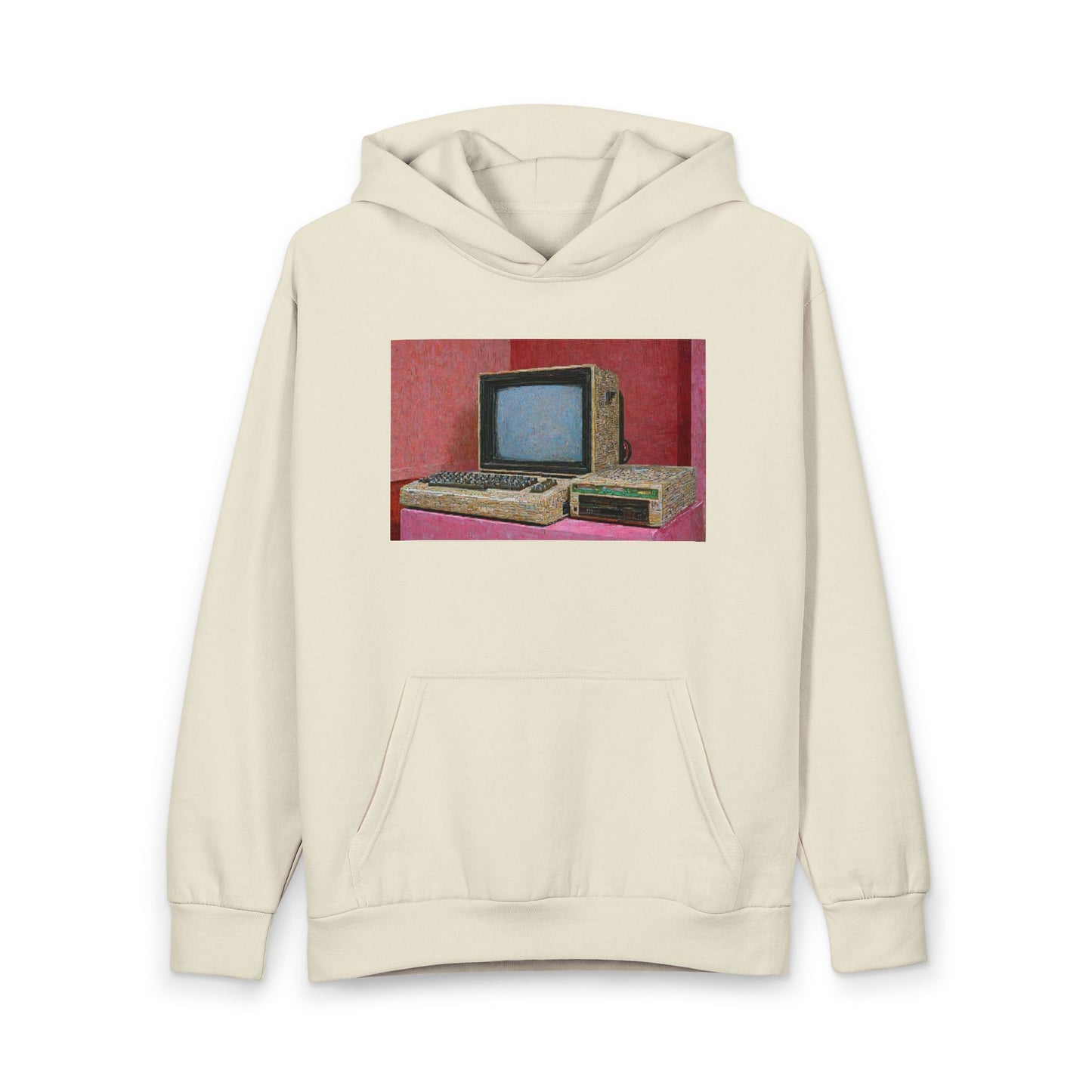 Retro Computer Hoodie — Vintage Home Computer Graphic Pullover