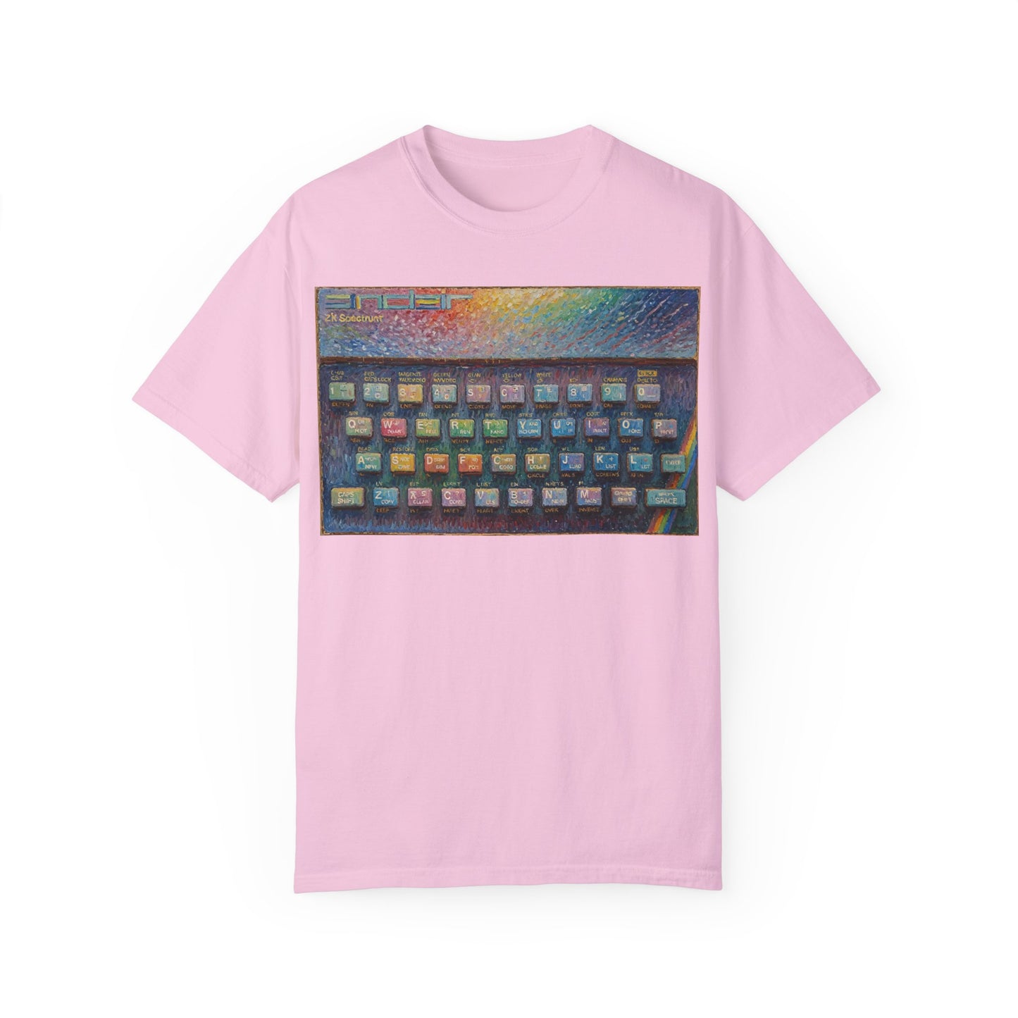Sinclair Spectrum T-Shirt - Oil Paint Art Color