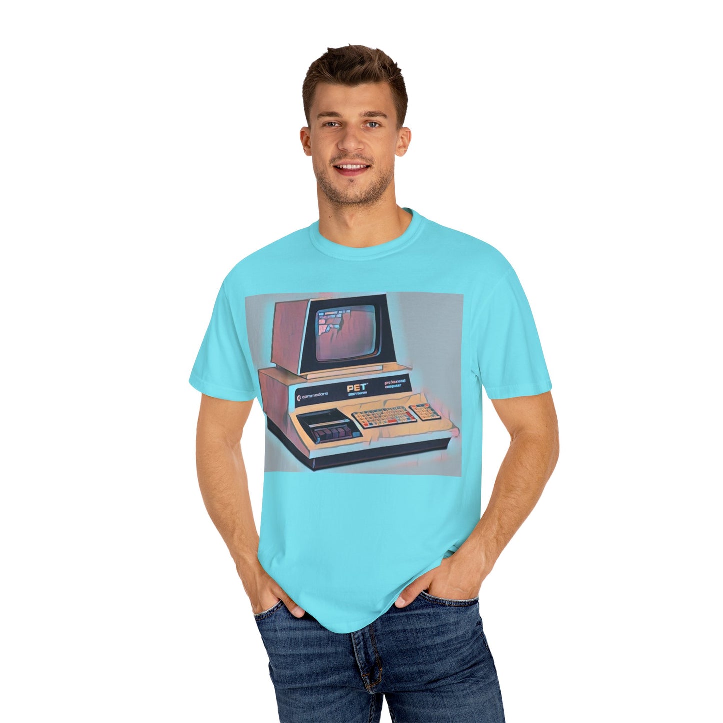 PET Computer T-Shirt - Pop Art Color