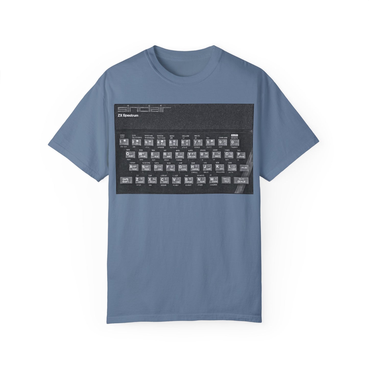 Sinclair Spectrum T-Shirt - Print Art Monochrome