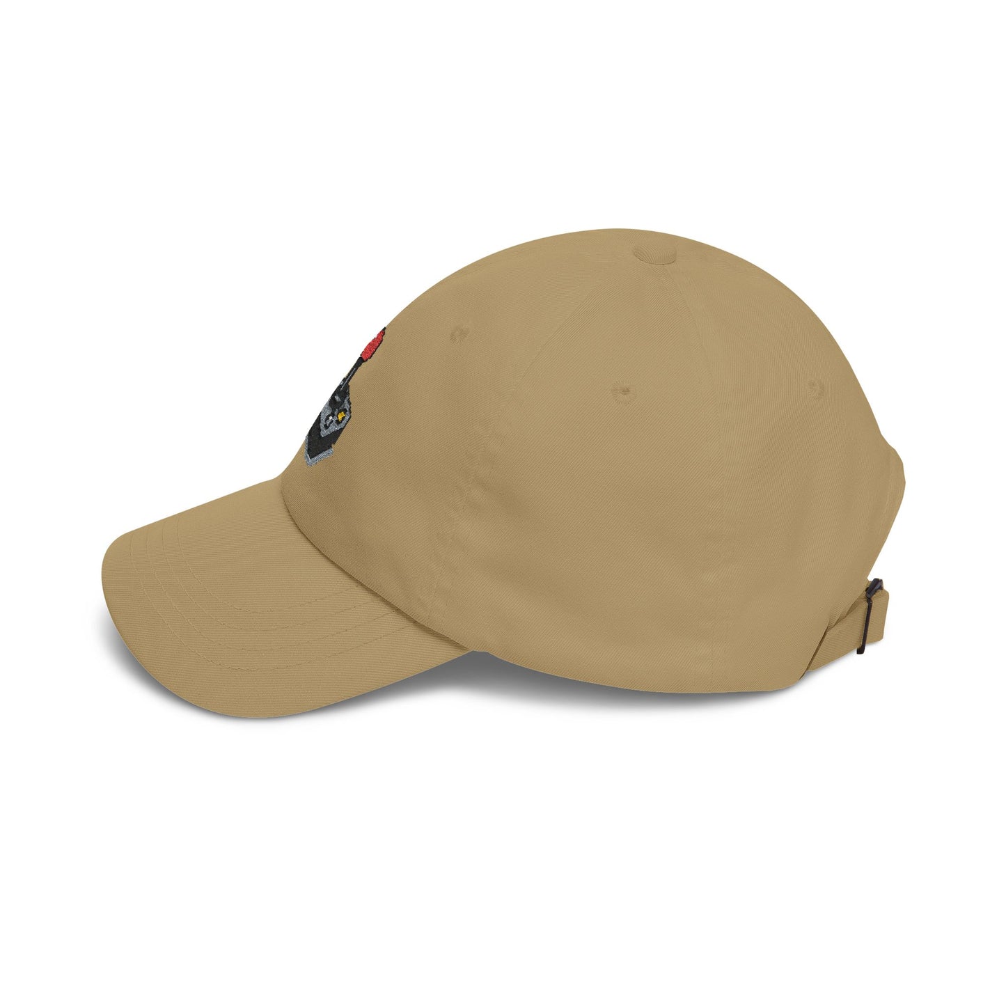 Game Controller Themed Computer Cap with Retro Red Winged Snake Logo - Vintage Athletic Baseball Hat