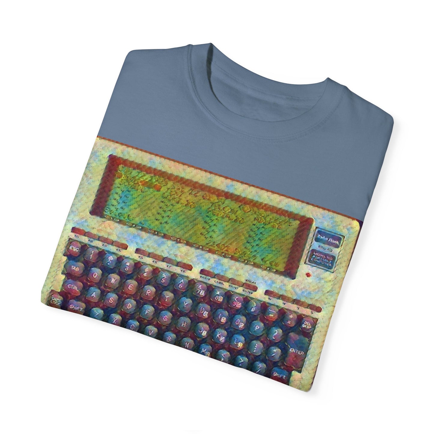 Classic Laptop PC T-Shirt - Paint Art Color