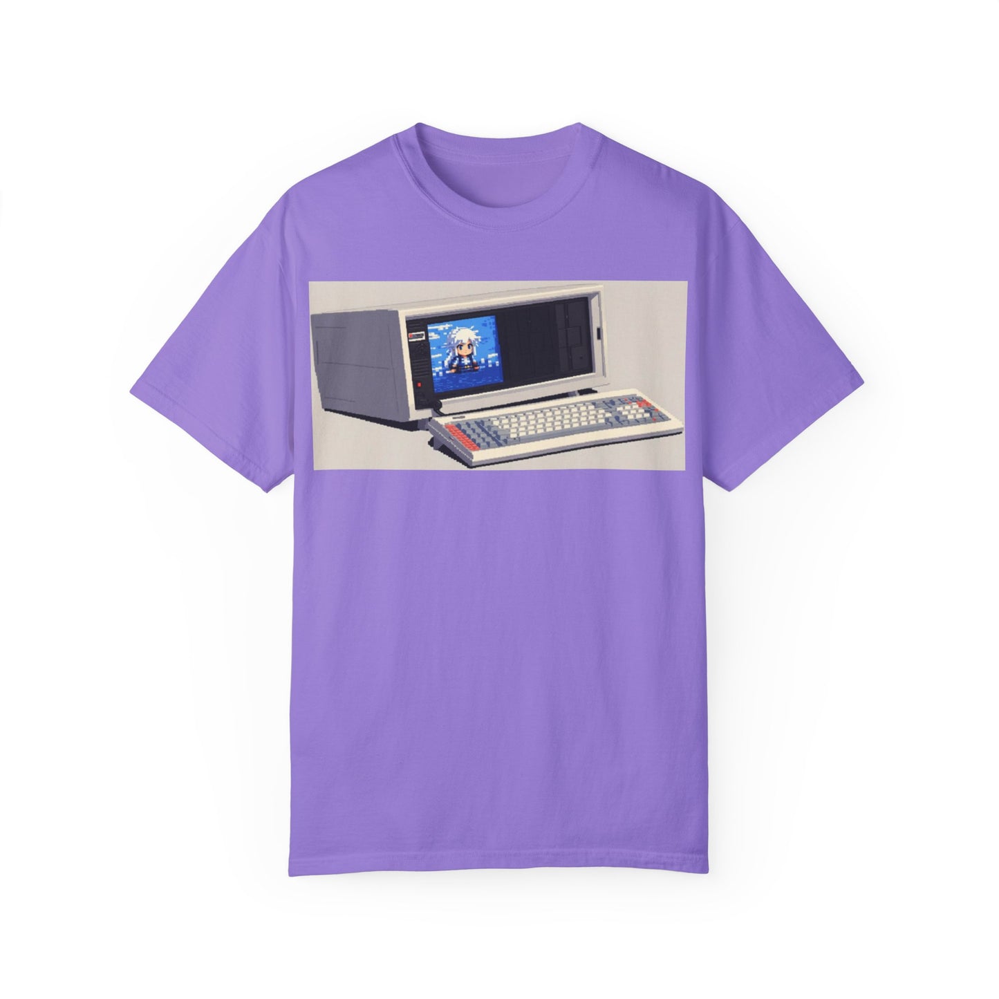 Classic Luggable PC T-Shirt - Pixel Art Color