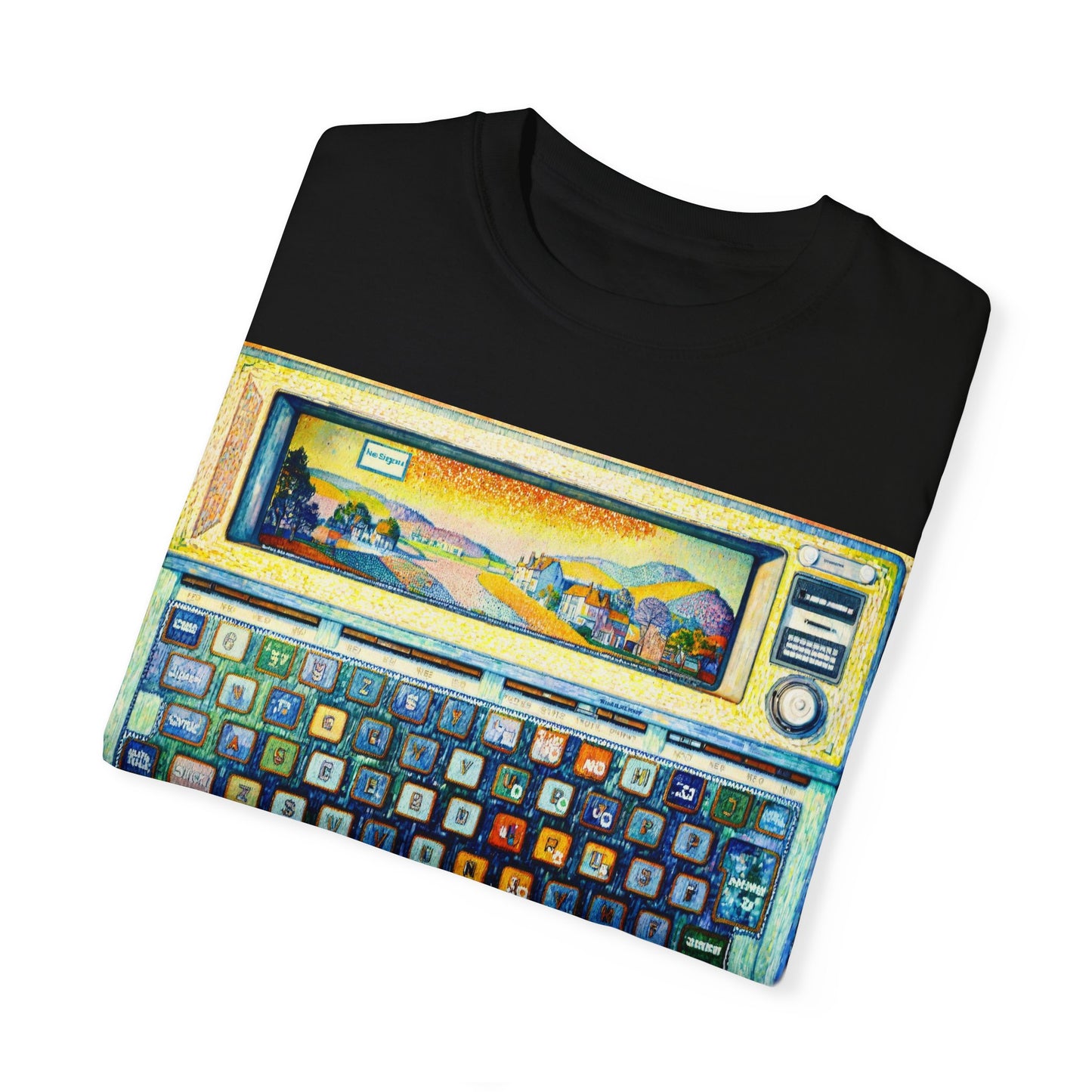 Classic Laptop PC T-Shirt - Paint Art Classic