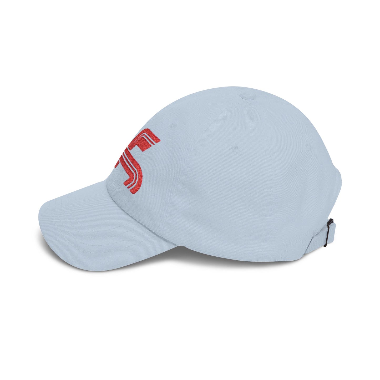Dragon Computers Cap with Retro Red Winged Snake Logo - Vintage Athletic Baseball Hat