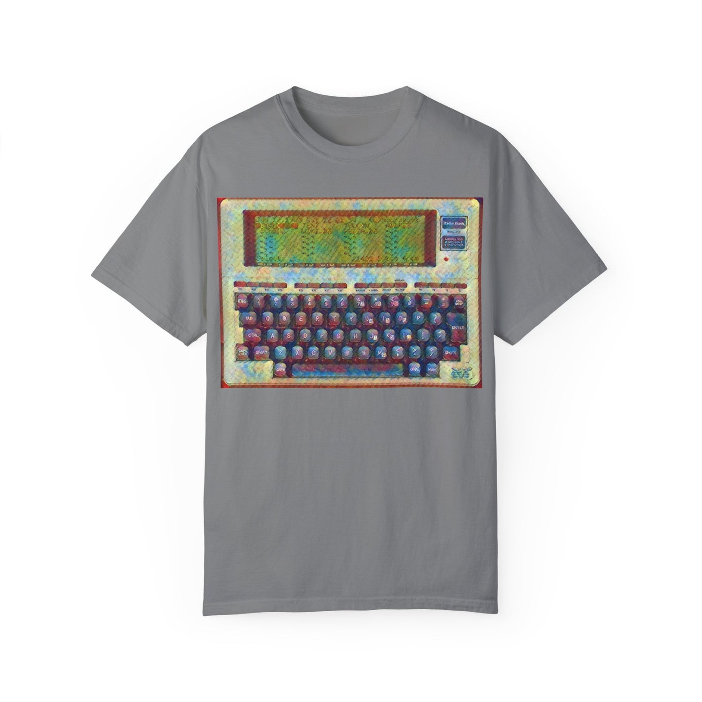 Classic Laptop PC T-Shirt - Paint Art Color