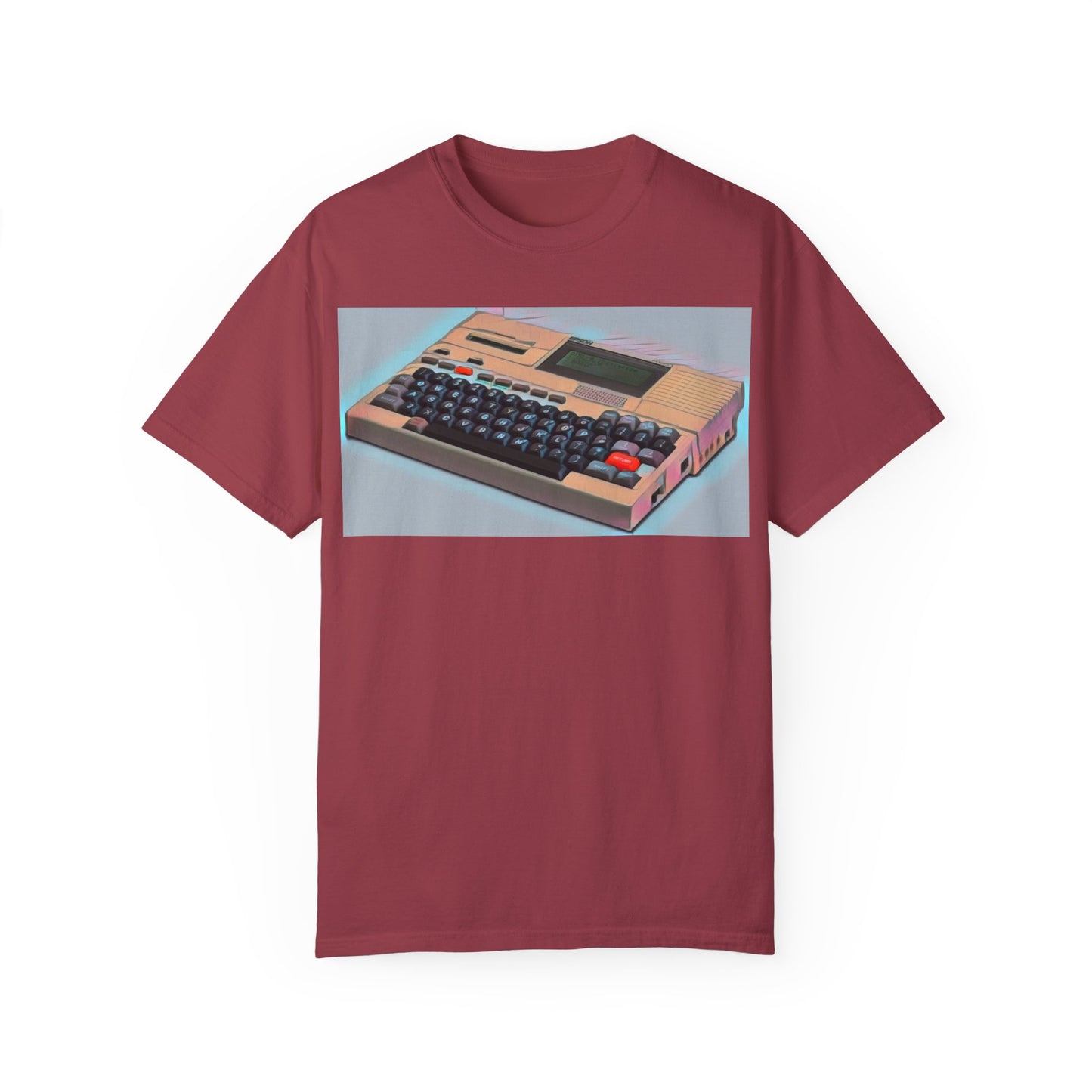 Classic Laptop Computer T-Shirt - Modern Art Color