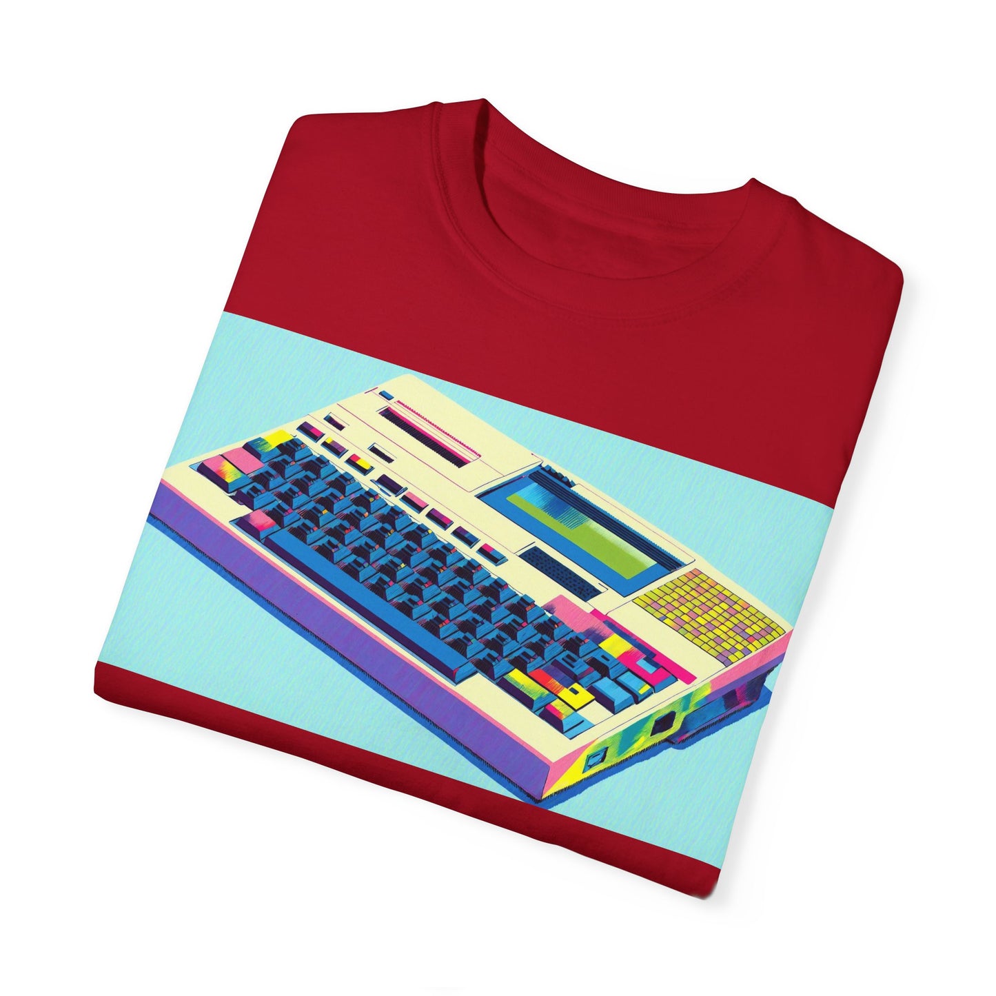 Classic Laptop Computer T-Shirt - Print Art Multi-Color