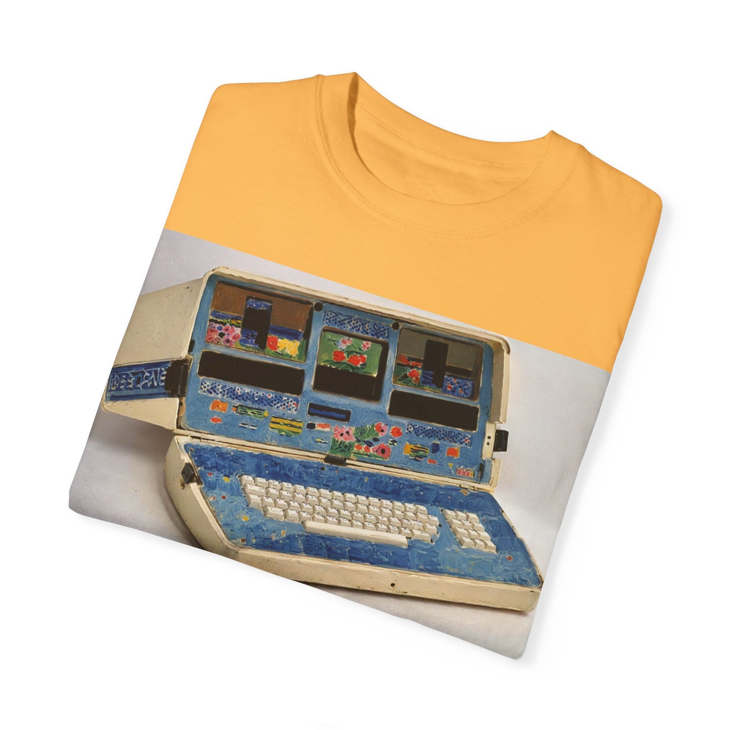 OSBORNE Computer T-Shirt - Floral Art Color