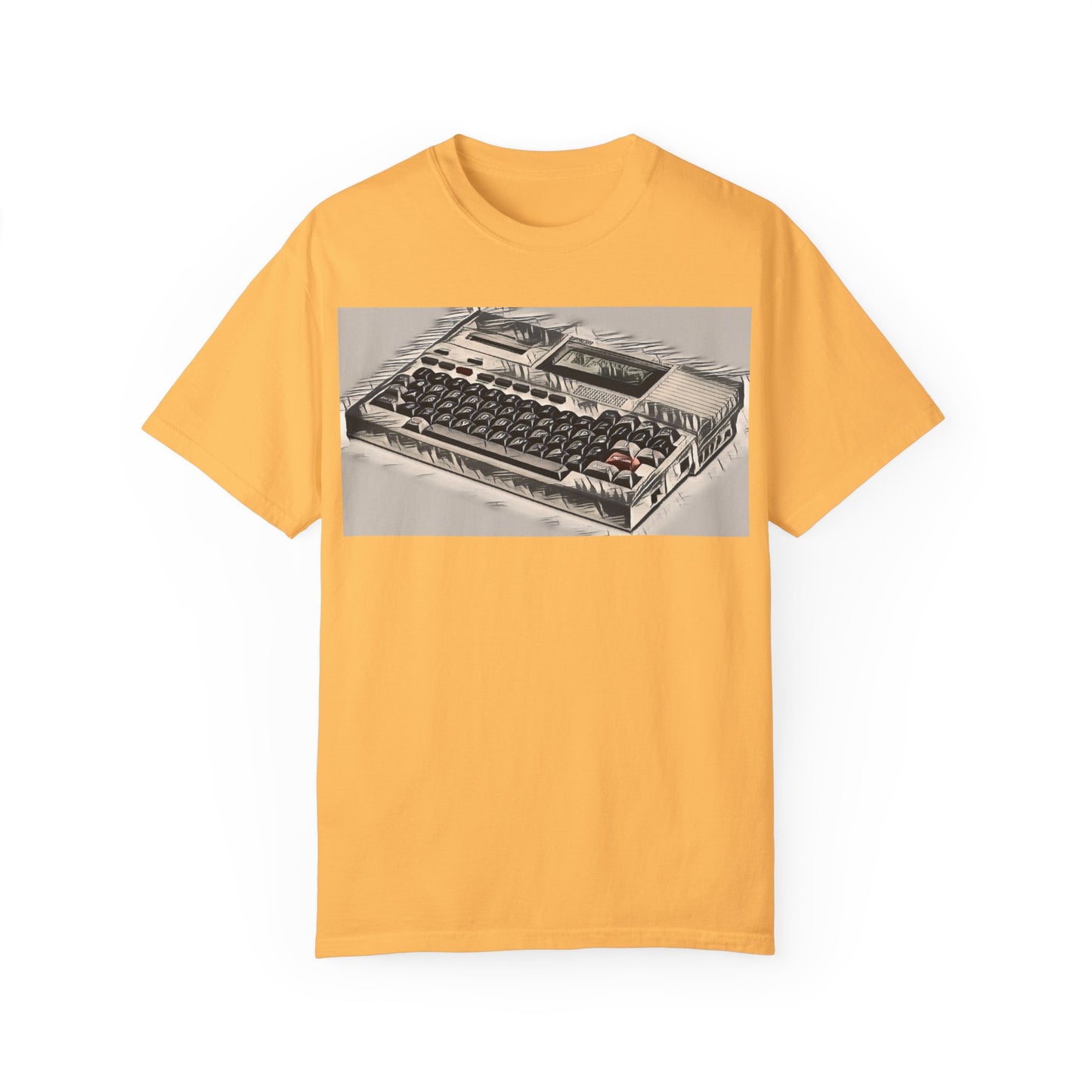 Classic Laptop Computer T-Shirt - Ink Art Limited Color