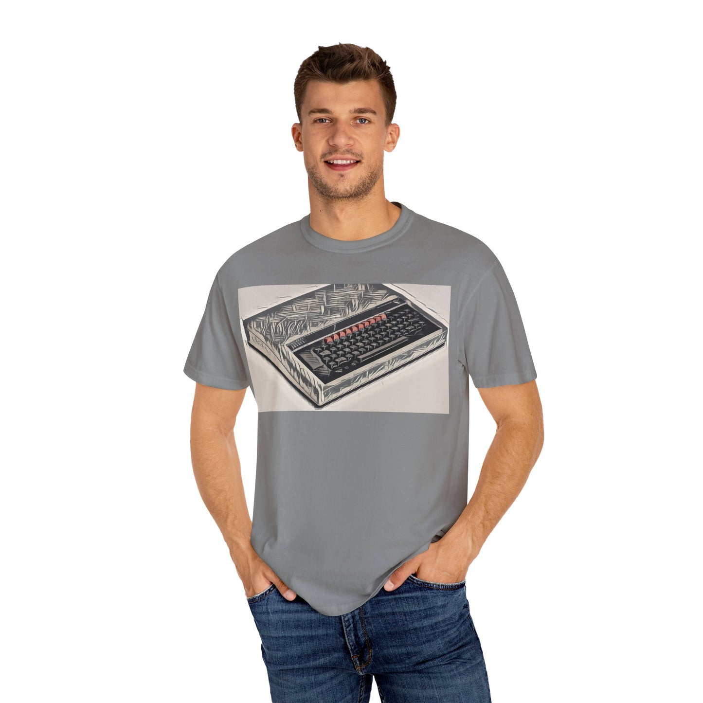 Classic Micro Computer T-Shirt - Ink Art Limited Color