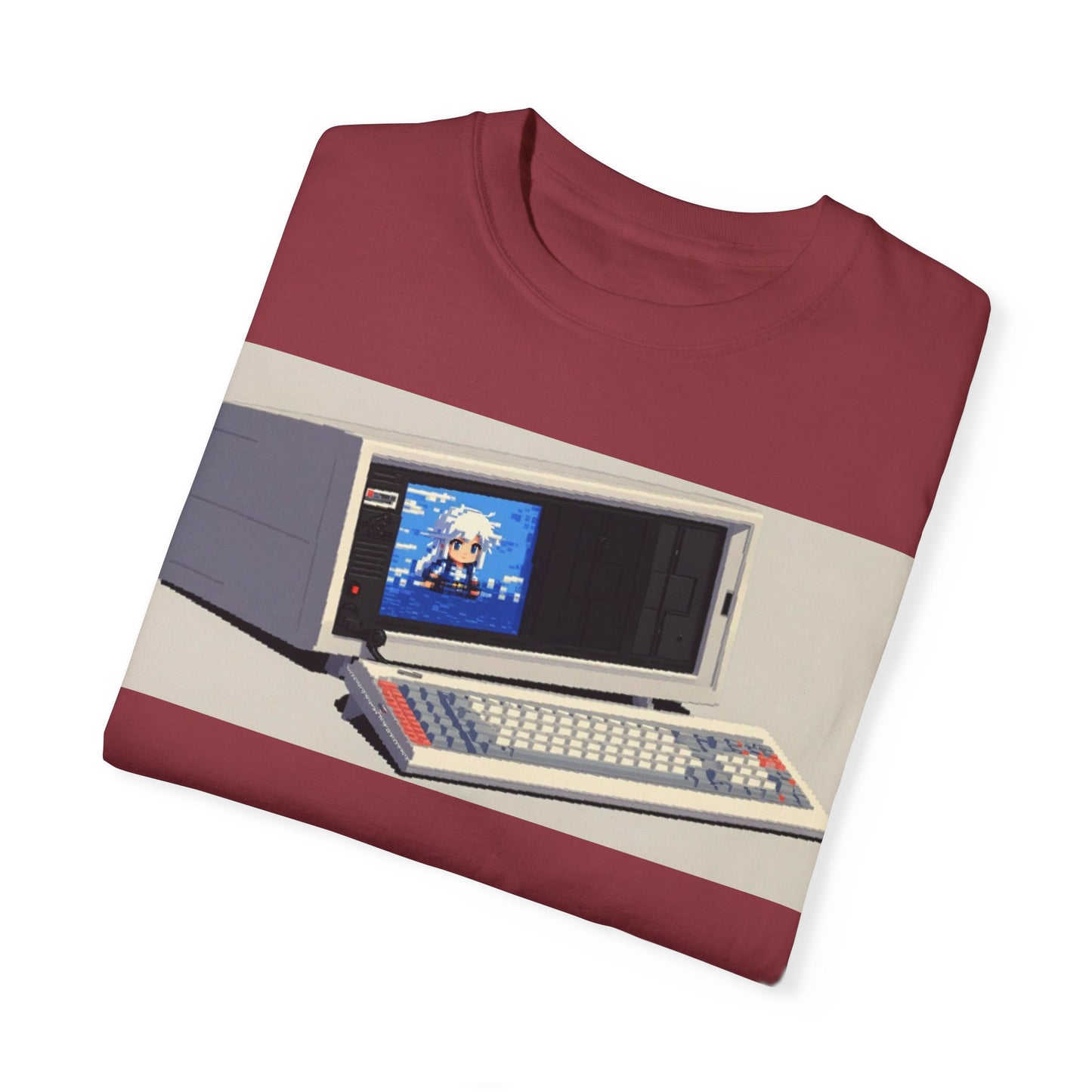 Classic Luggable PC T-Shirt - Pixel Art Color