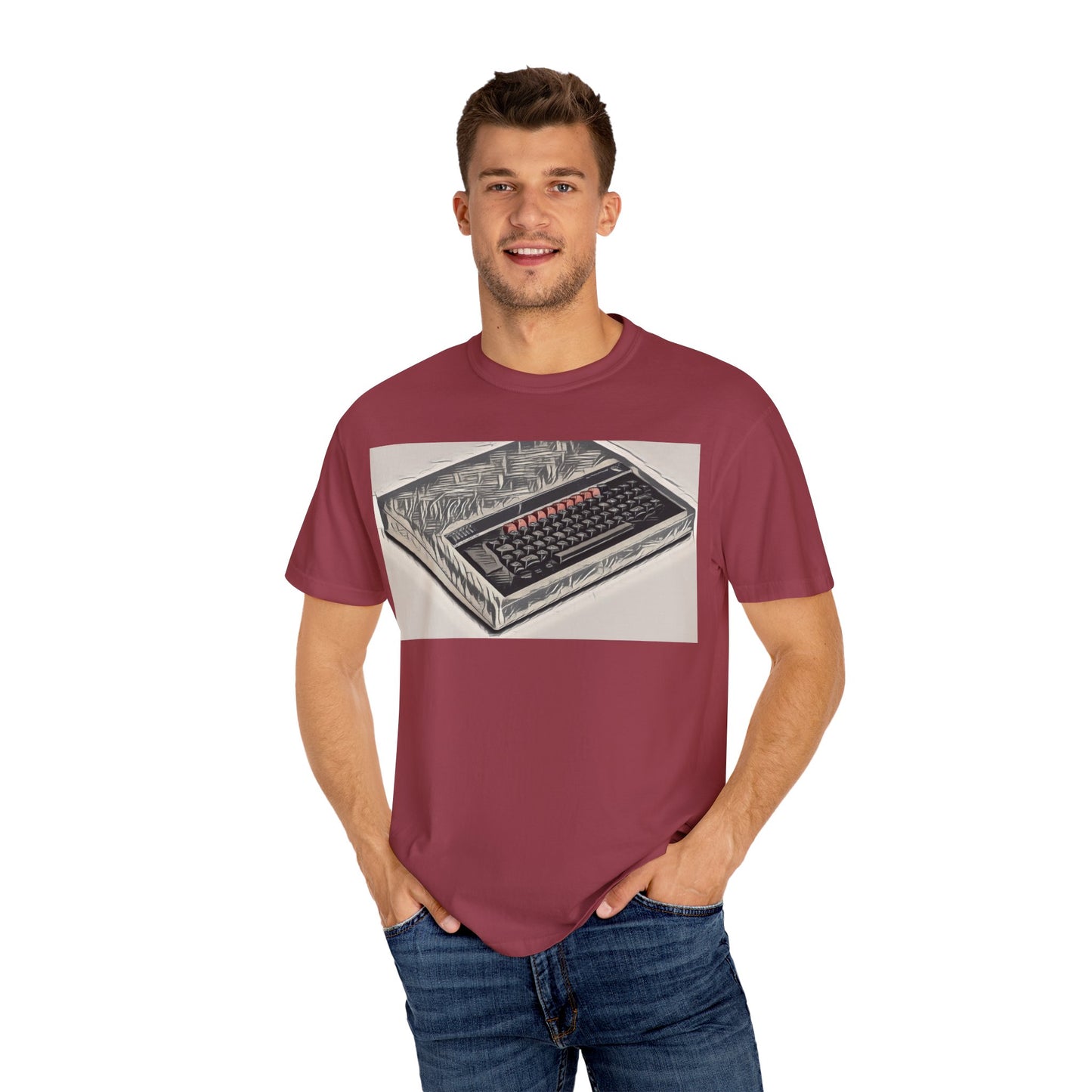 Classic Micro Computer T-Shirt - Ink Art Limited Color
