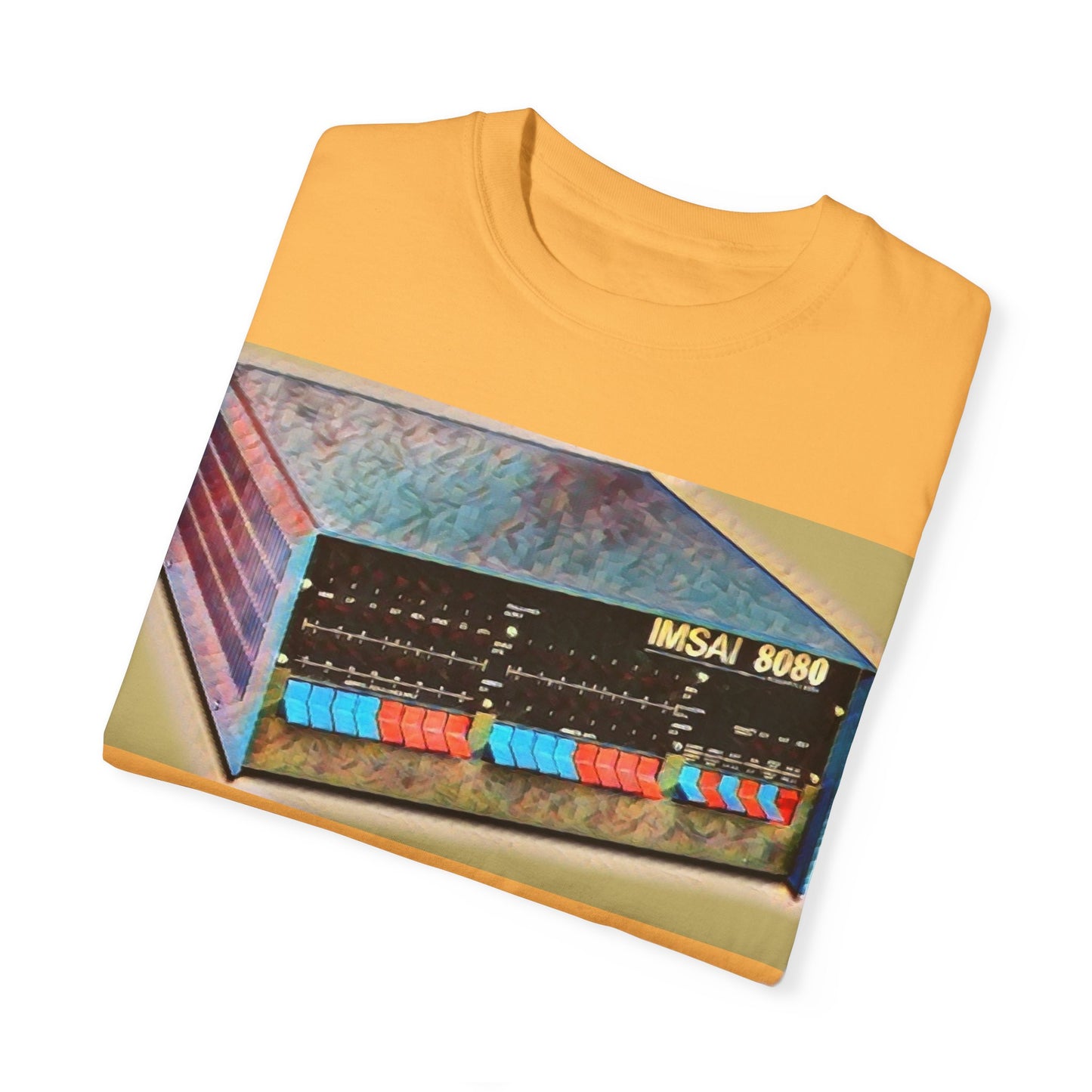 IMSAI 8080 Computer T-Shirt - Paint Art Color