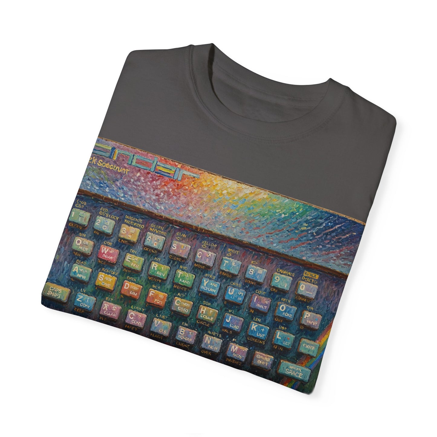 Sinclair Spectrum T-Shirt - Oil Paint Art Color
