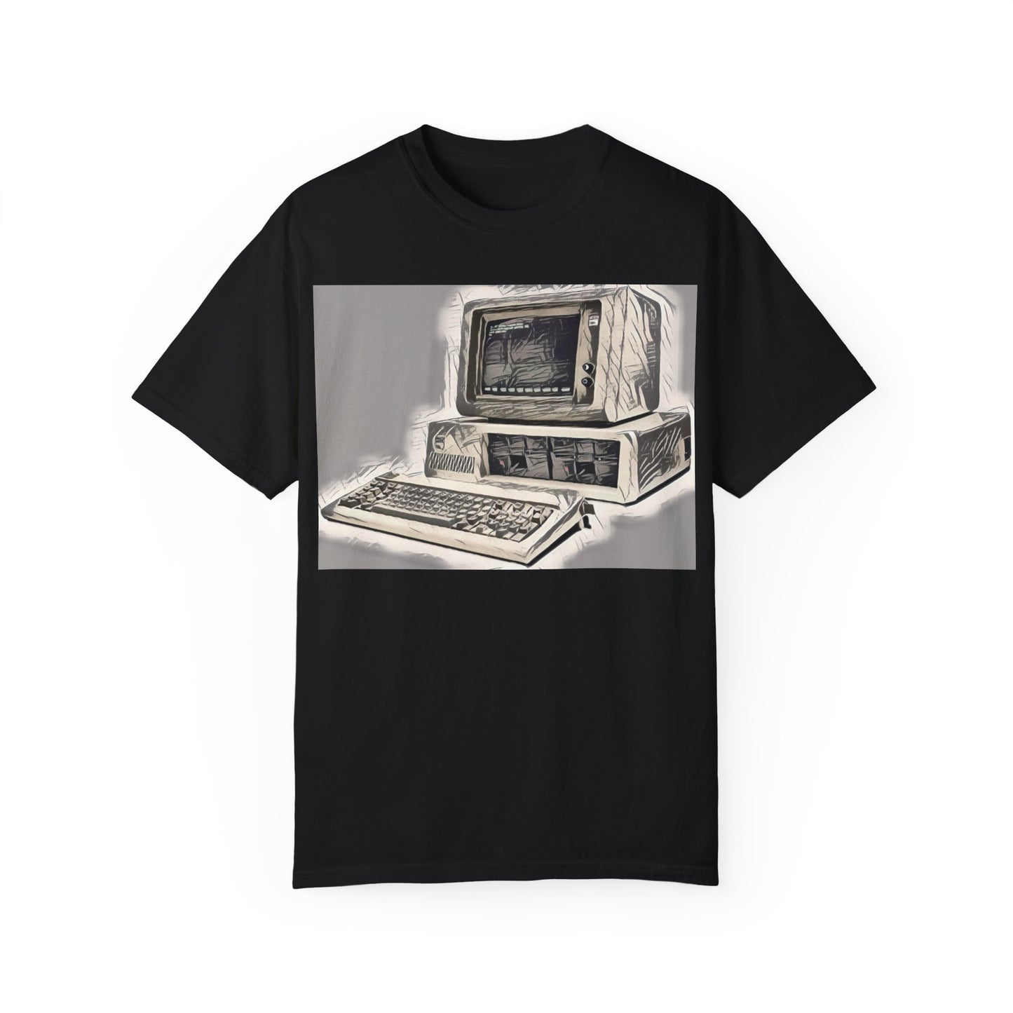 Classic PC T-Shirt - Ink Art Monochrome