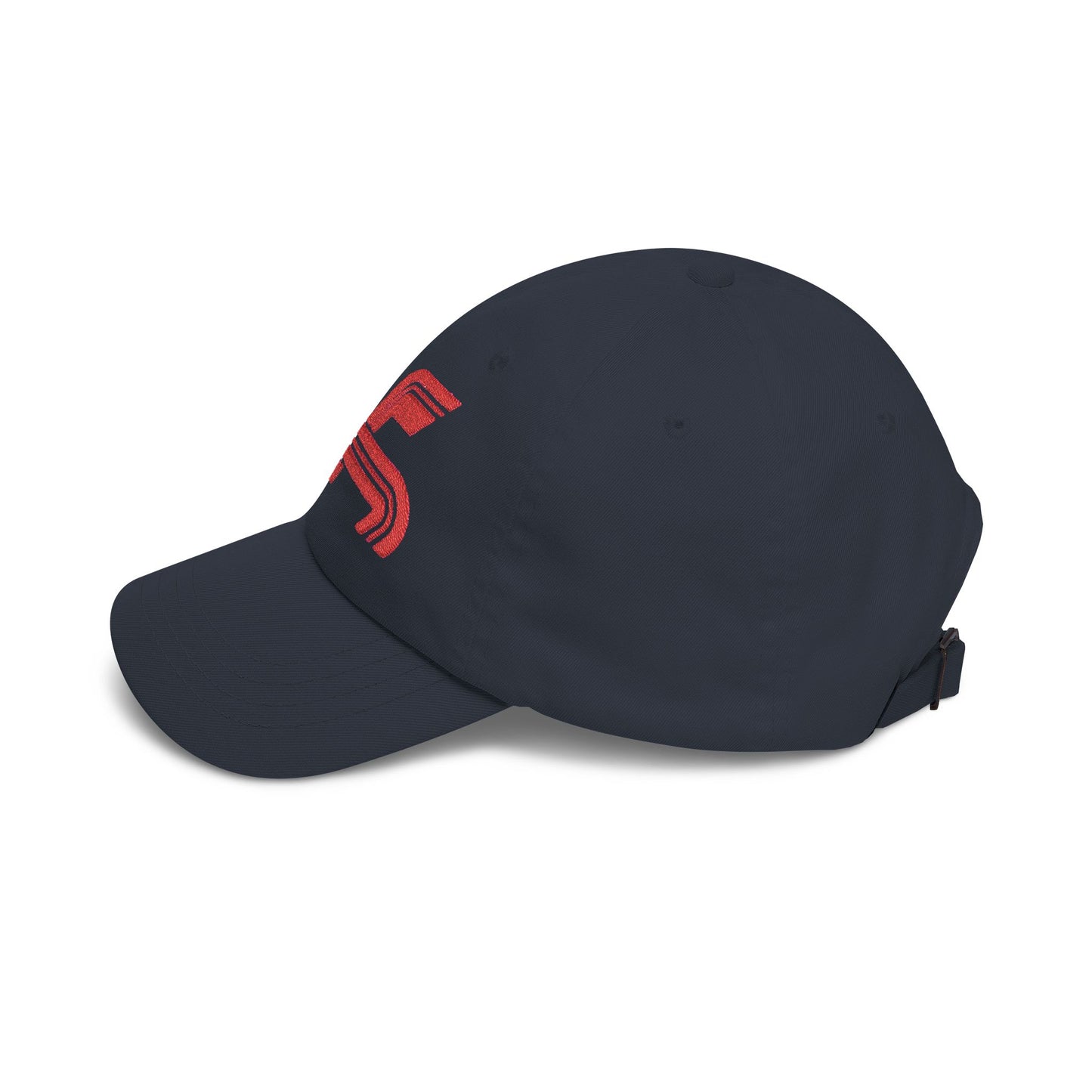 Dragon Computers Cap with Retro Red Winged Snake Logo - Vintage Athletic Baseball Hat