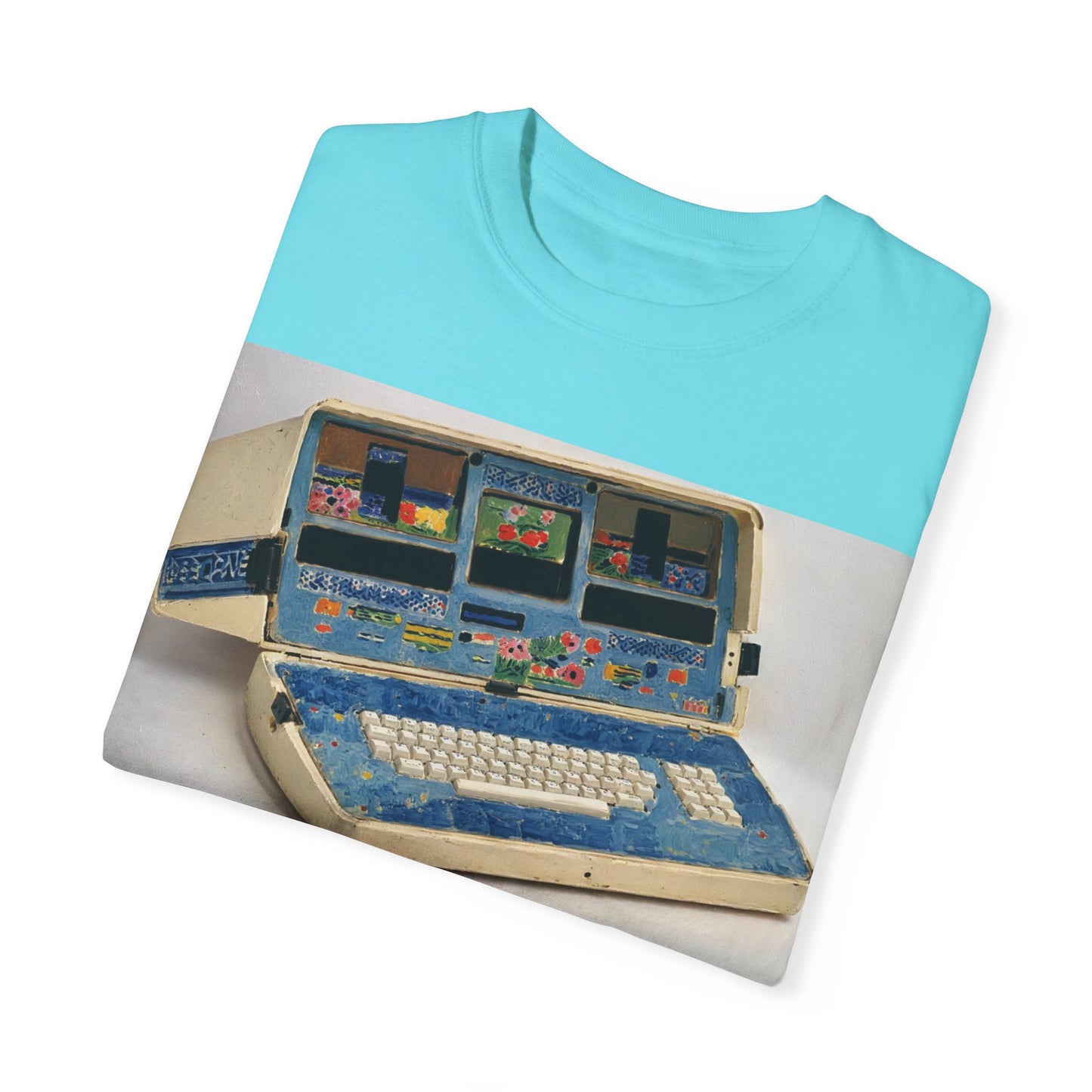 OSBORNE Computer T-Shirt - Floral Art Color