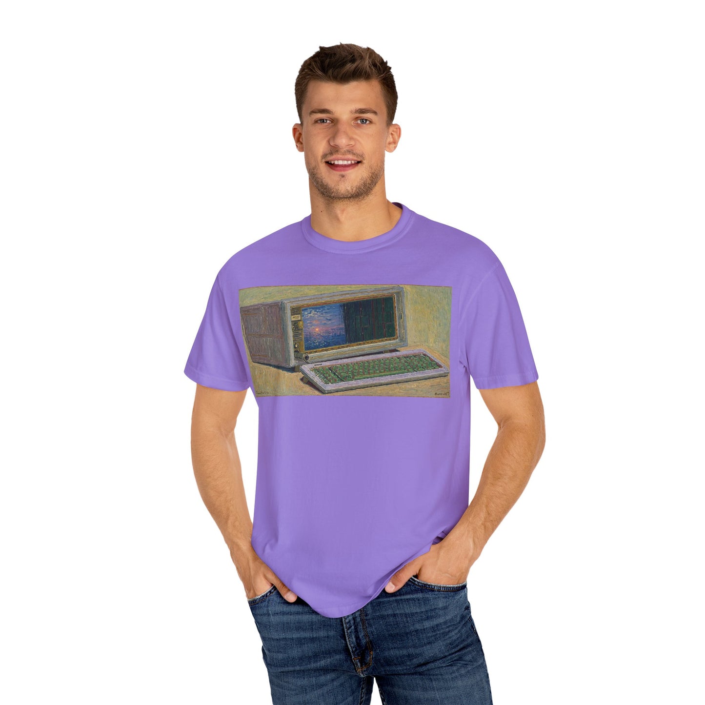 Classic Luggable PC T-Shirt - Paint Art Color