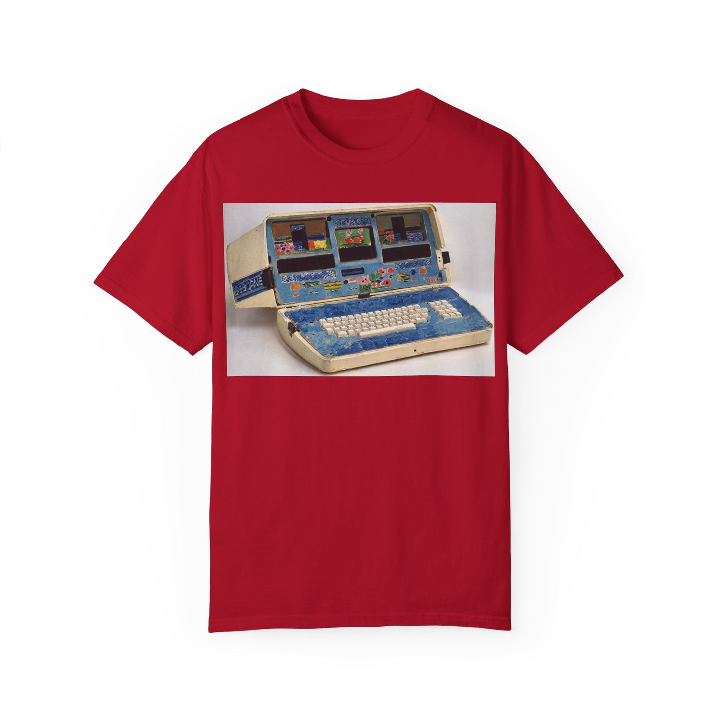 OSBORNE Computer T-Shirt - Floral Art Color