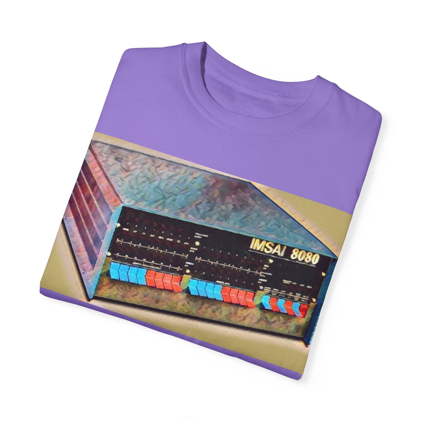 IMSAI 8080 Computer T-Shirt - Paint Art Color