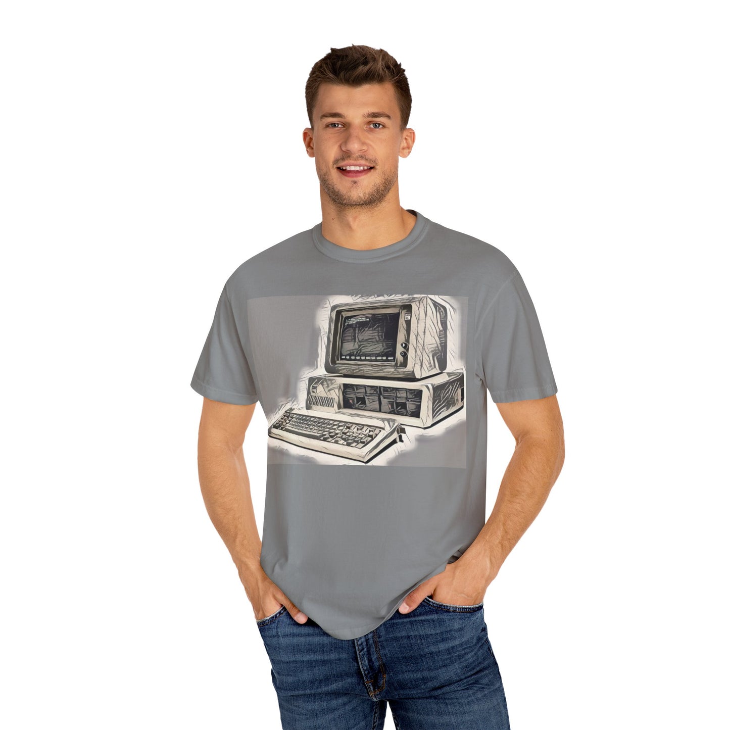 Classic PC T-Shirt - Ink Art Monochrome