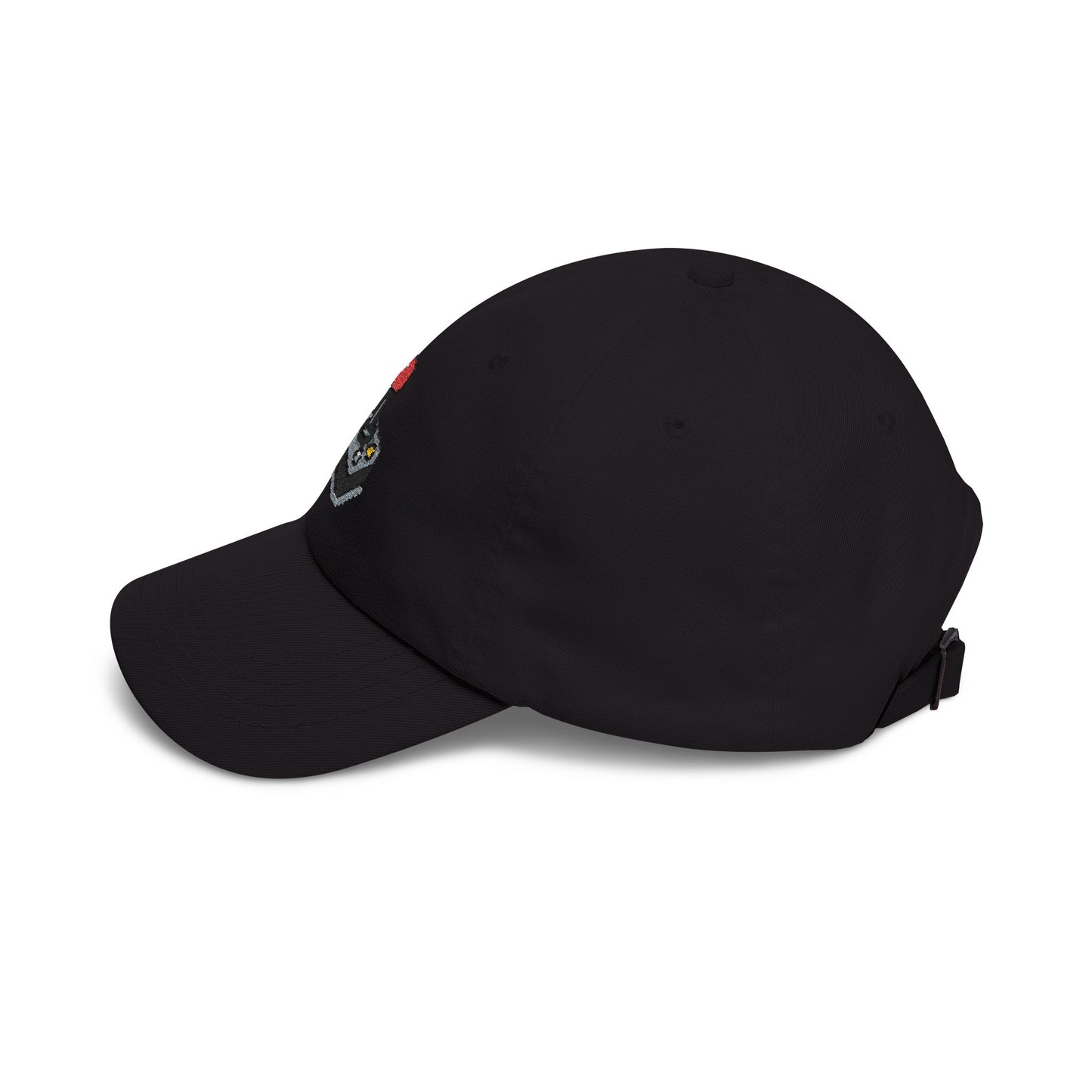 Game Controller Themed Computer Cap with Retro Red Winged Snake Logo - Vintage Athletic Baseball Hat