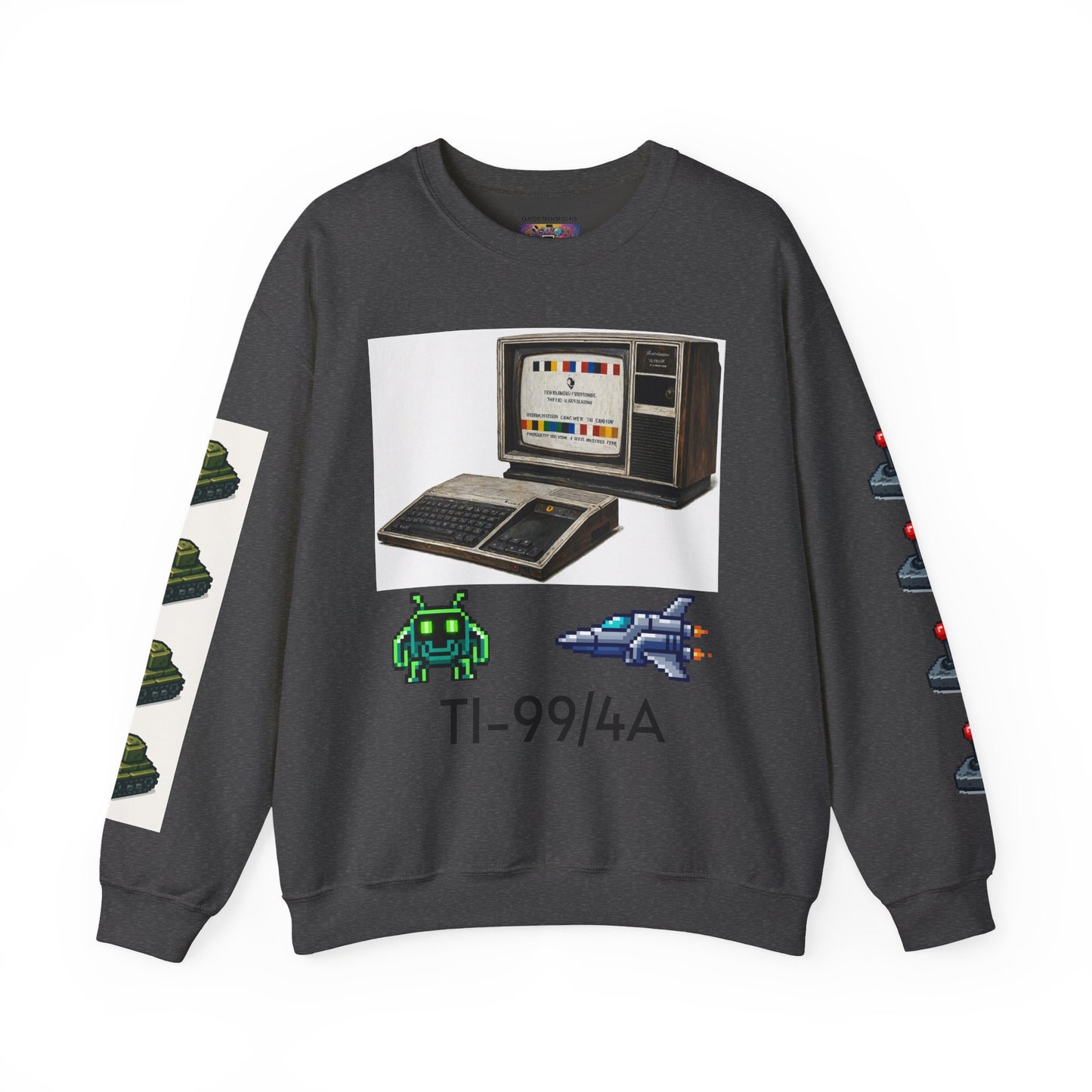 TI-99/4A Classic Gaming Crewneck Sweatshirt
