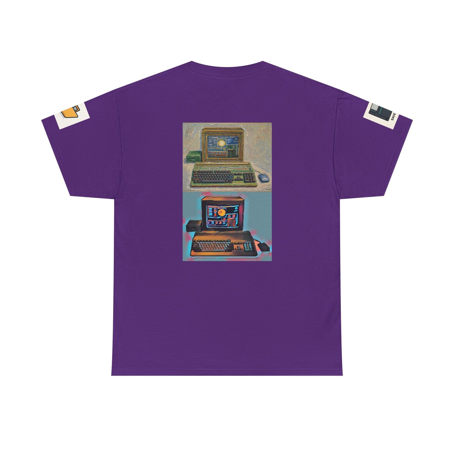 Retro Computer Tee — Vintage PC Graphic T‑Shirt for Tech Lovers