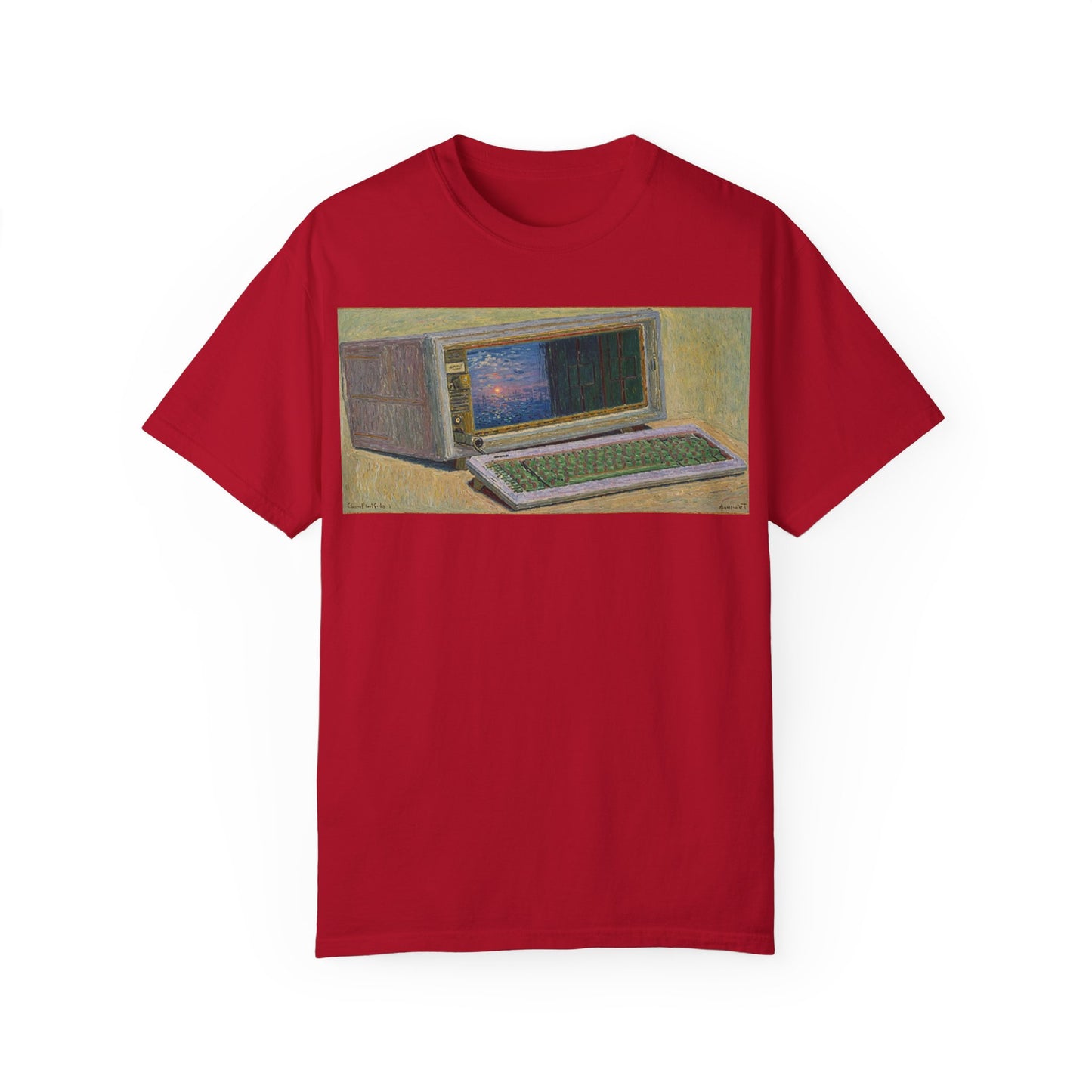 Classic Luggable PC T-Shirt - Paint Art Color