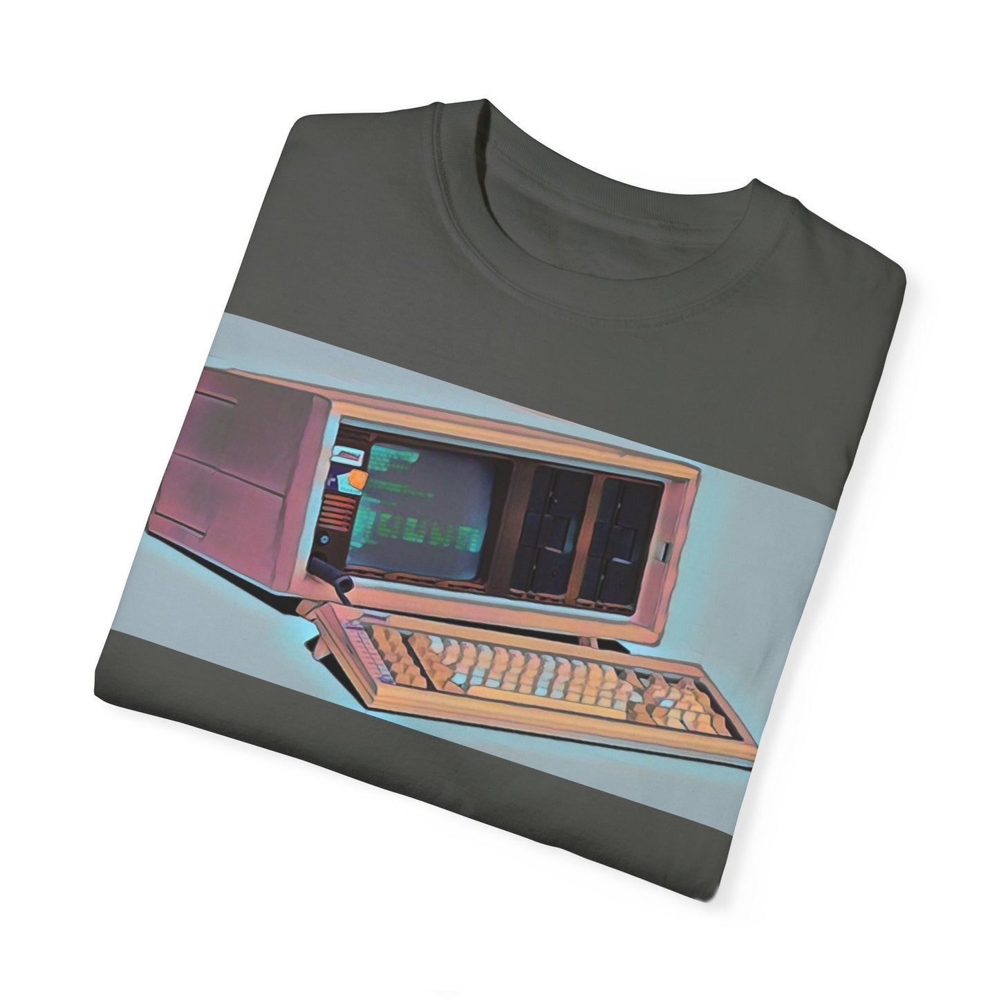 Classic Luggable PC T-Shirt - Modern Art Color