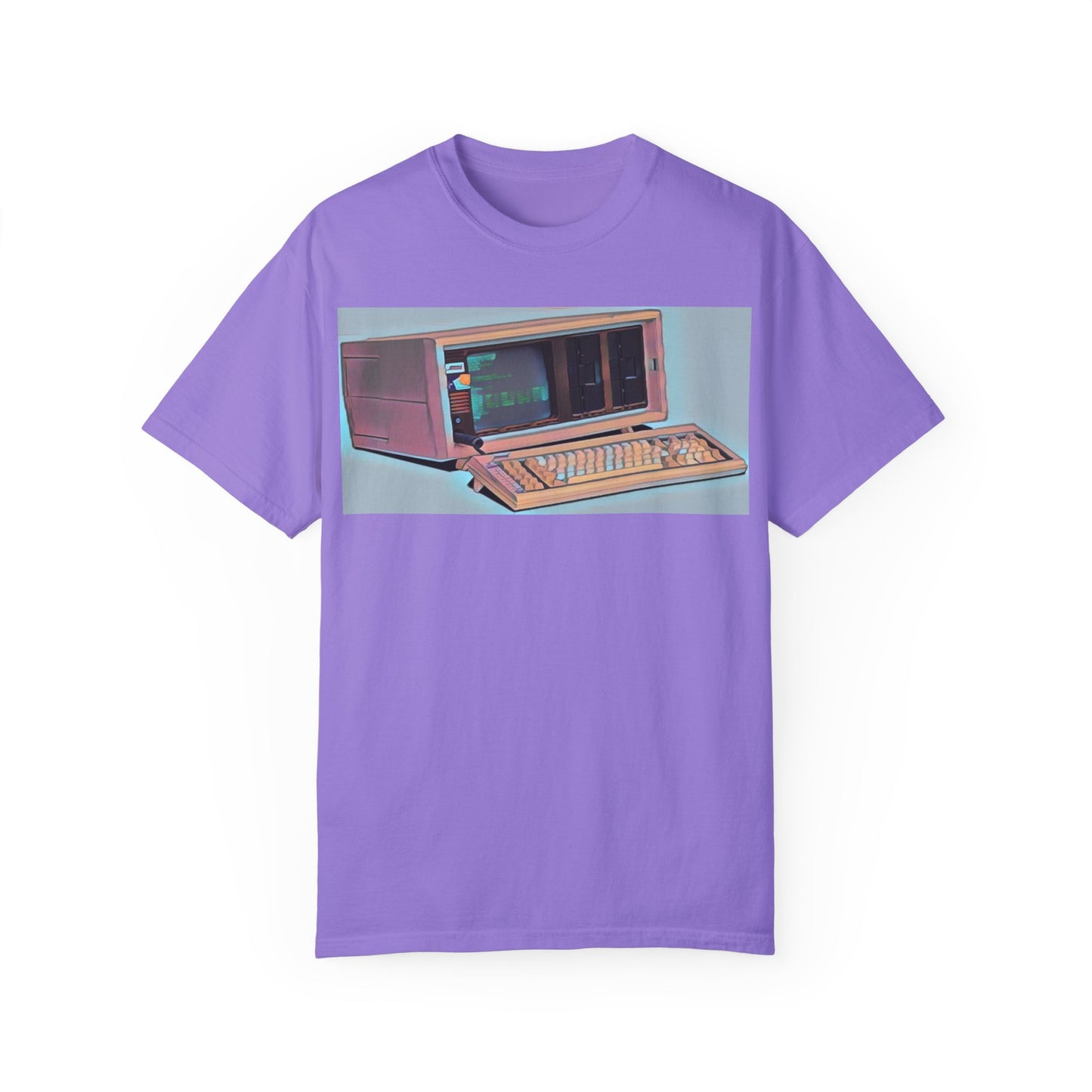 Classic Luggable PC T-Shirt - Modern Art Color