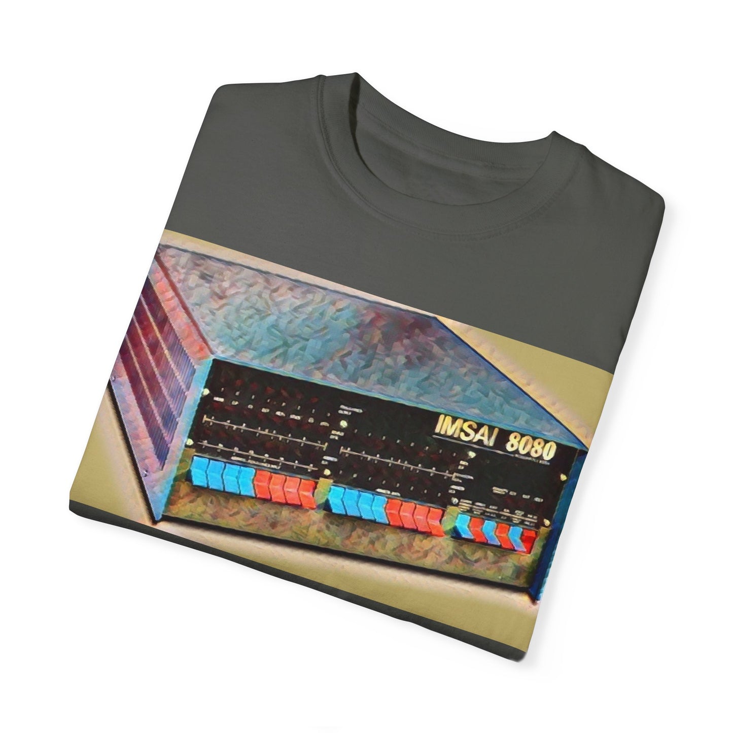 IMSAI 8080 Computer T-Shirt - Paint Art Color