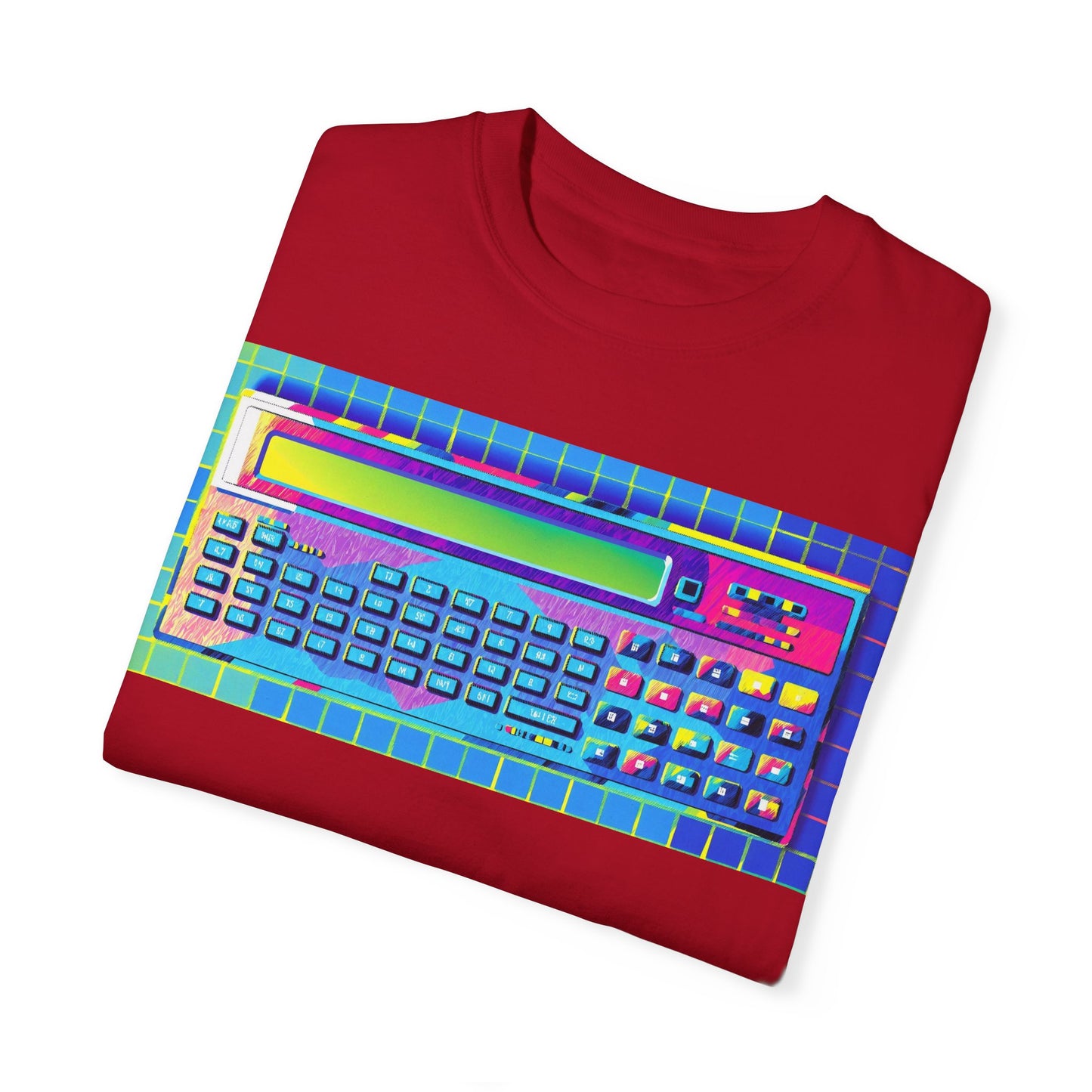 Classic Pocket PC T-Shirt - Modern Art Multi-Color