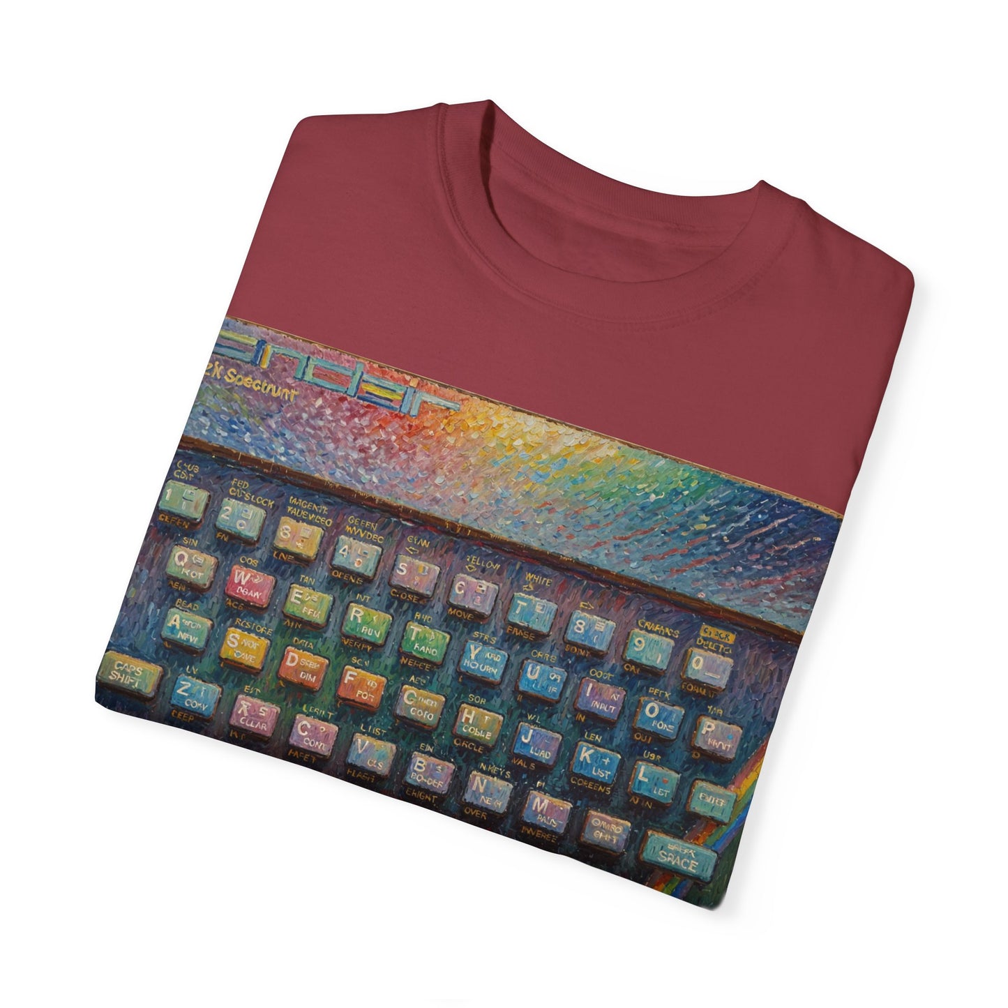Sinclair Spectrum T-Shirt - Oil Paint Art Color