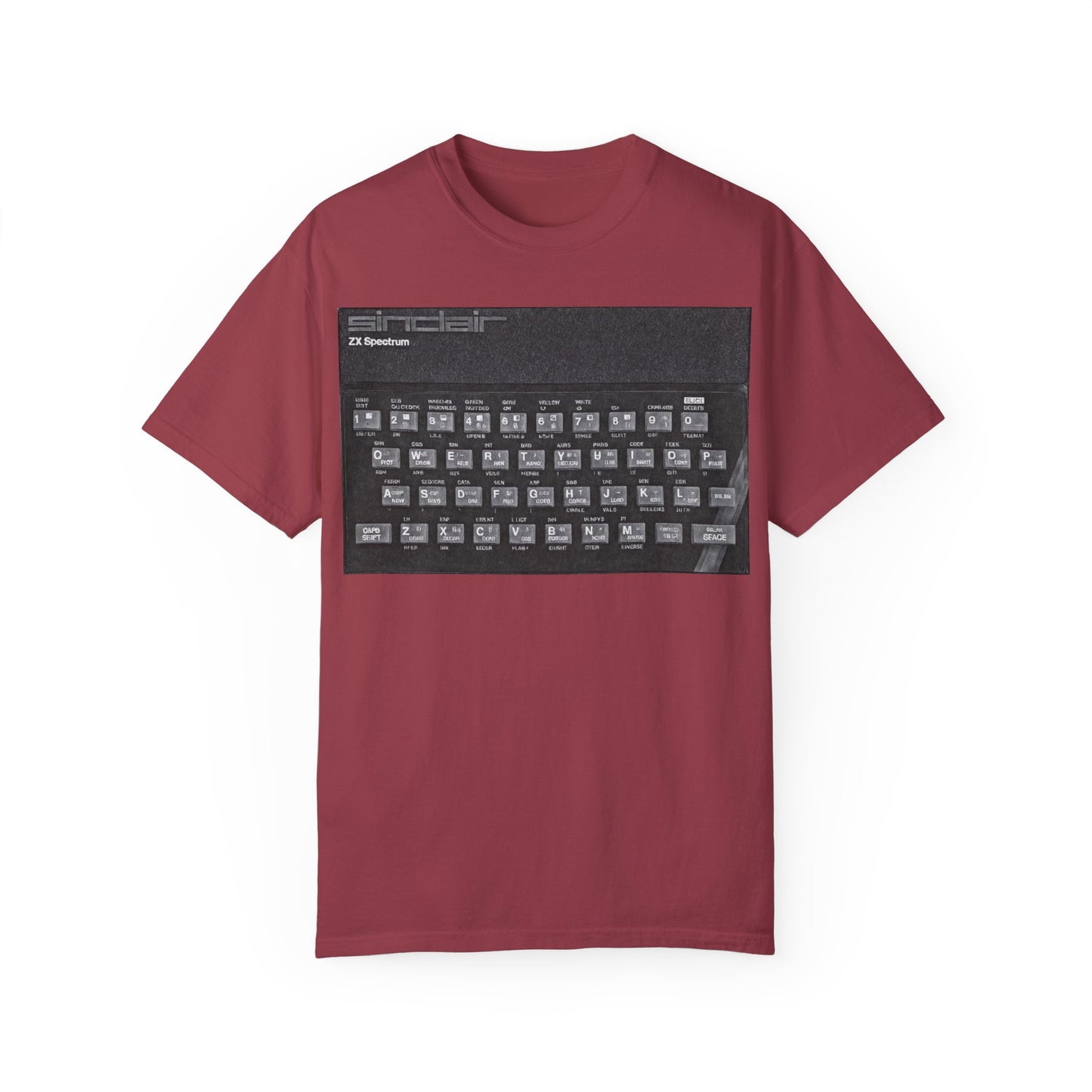 Sinclair Spectrum T-Shirt - Print Art Monochrome