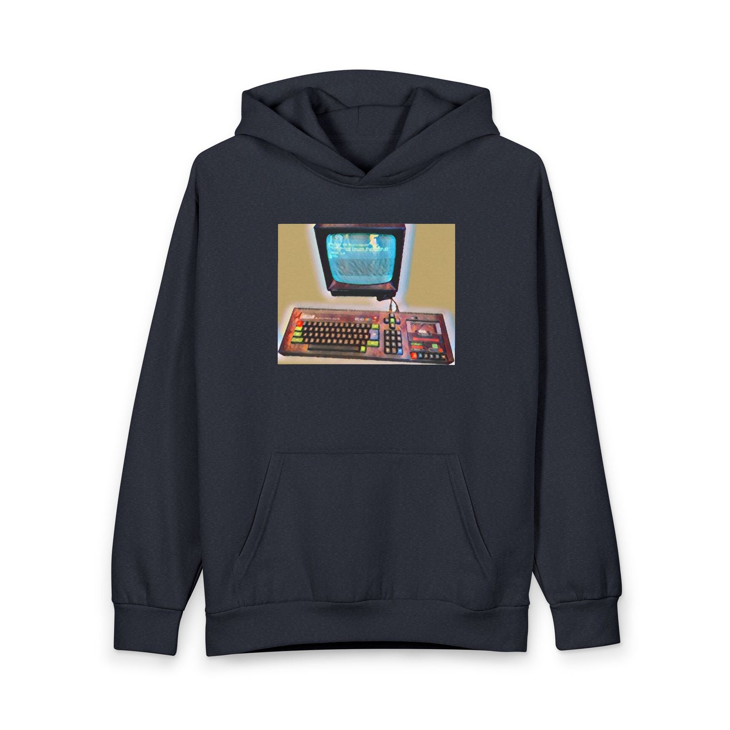 Retro Computer Hoodie — Vintage CPC-464 Graphic Pullover