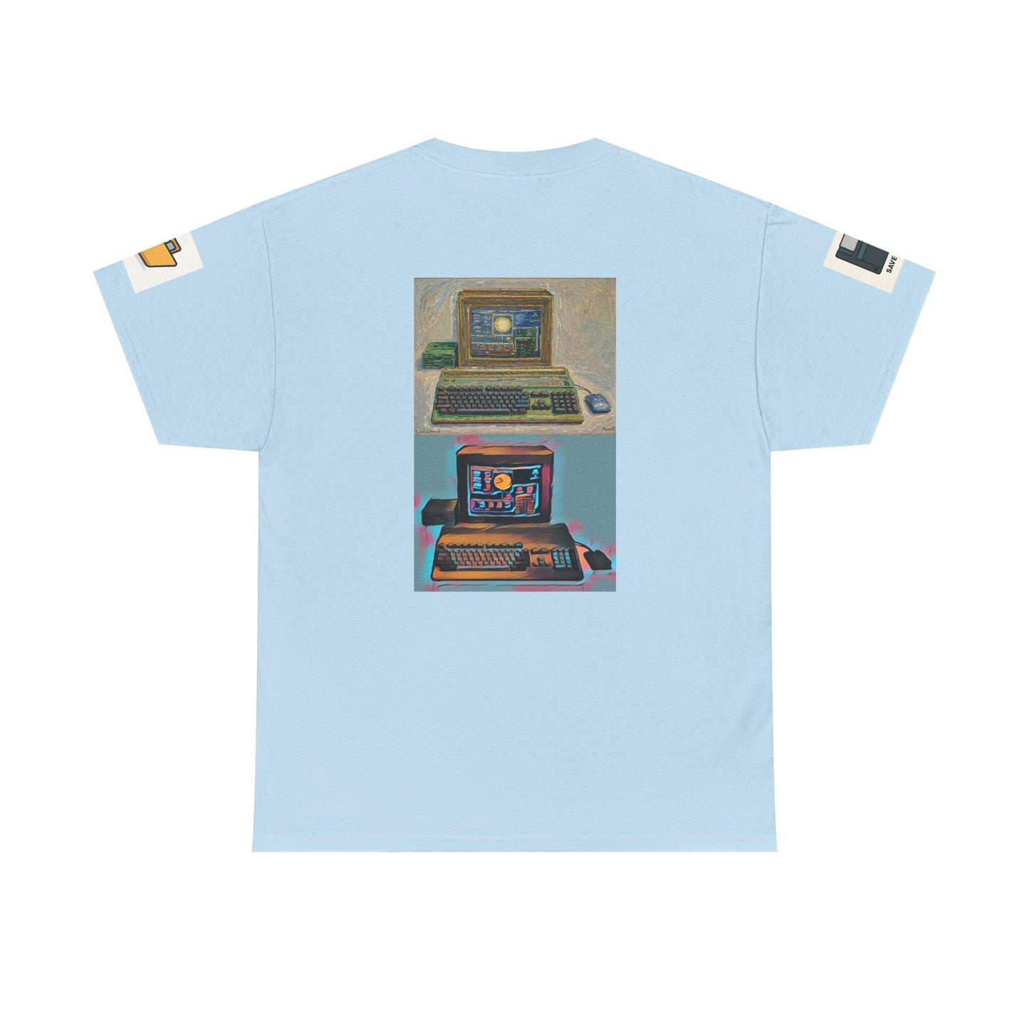 Retro Computer Tee — Vintage PC Graphic T‑Shirt for Tech Lovers