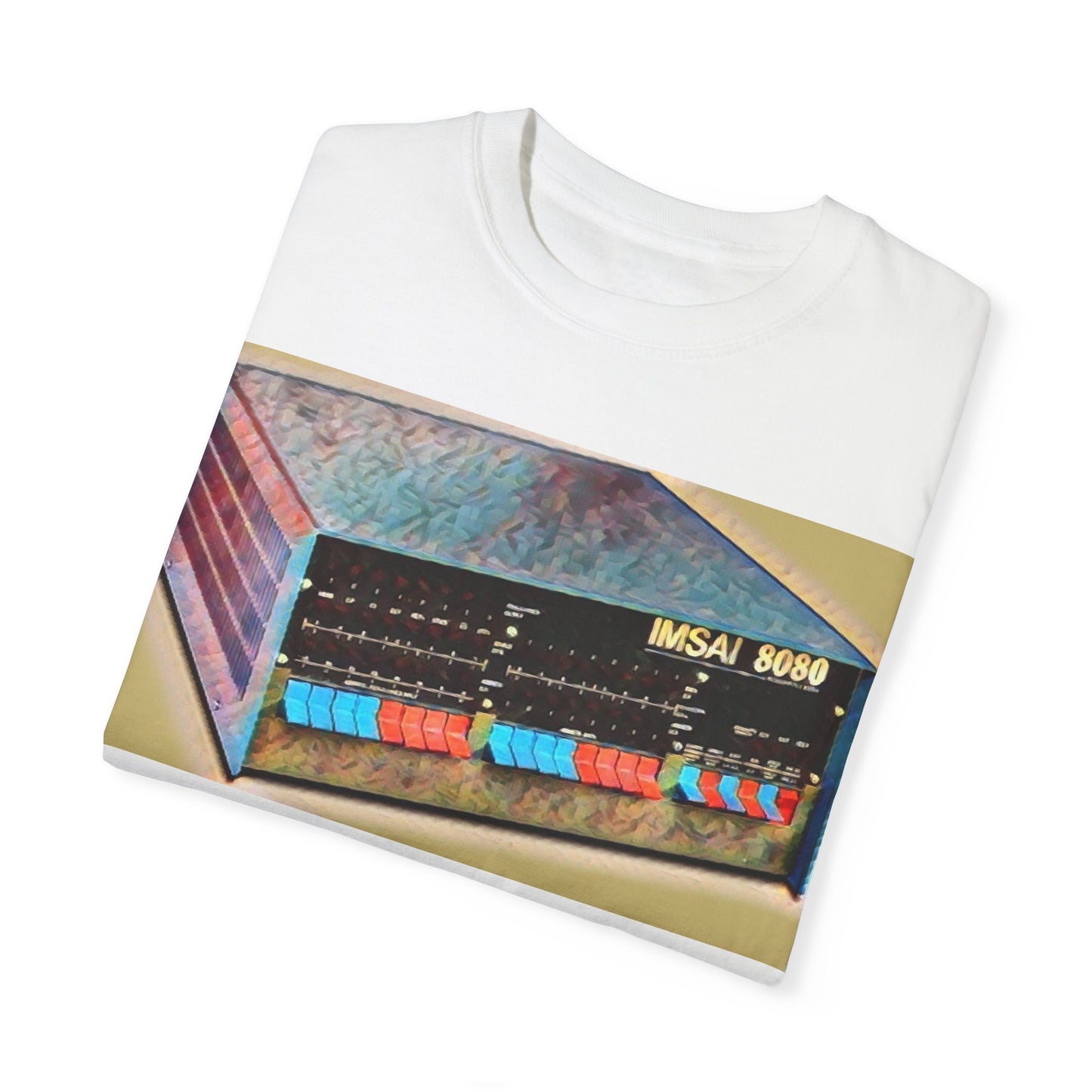 IMSAI 8080 Computer T-Shirt - Paint Art Color