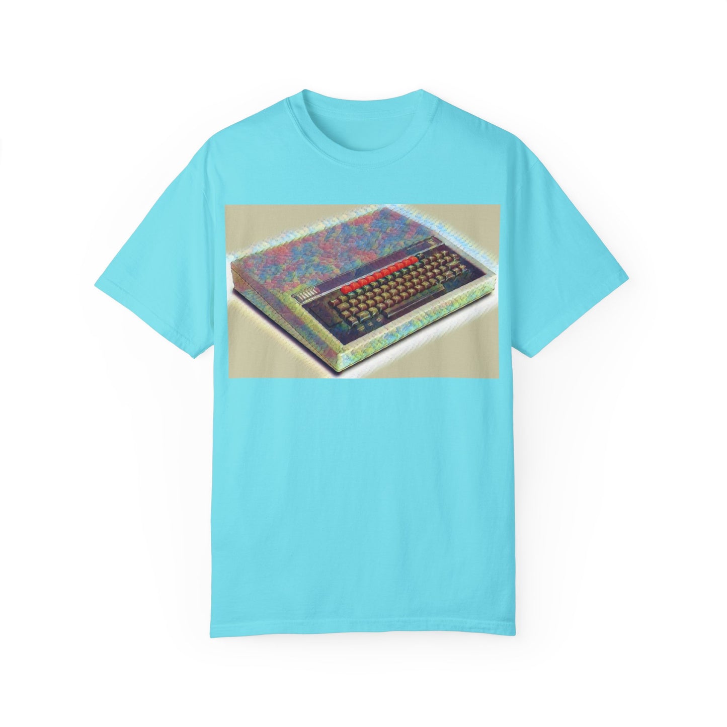 Classic Micro Computer T-Shirt - Paint Art Color