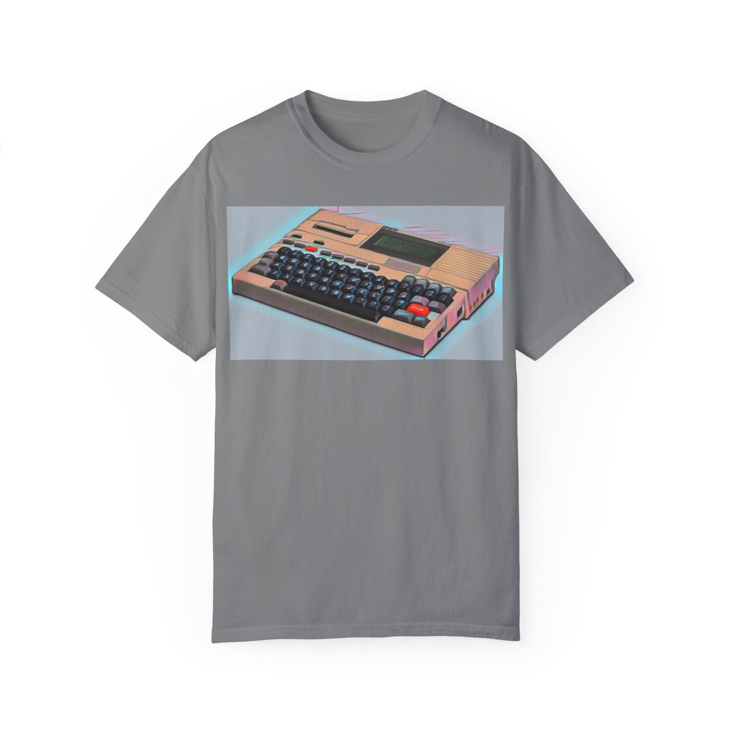 Classic Laptop Computer T-Shirt - Modern Art Color
