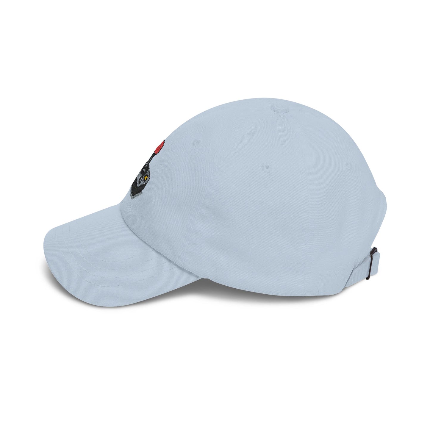Game Controller Themed Computer Cap with Retro Red Winged Snake Logo - Vintage Athletic Baseball Hat
