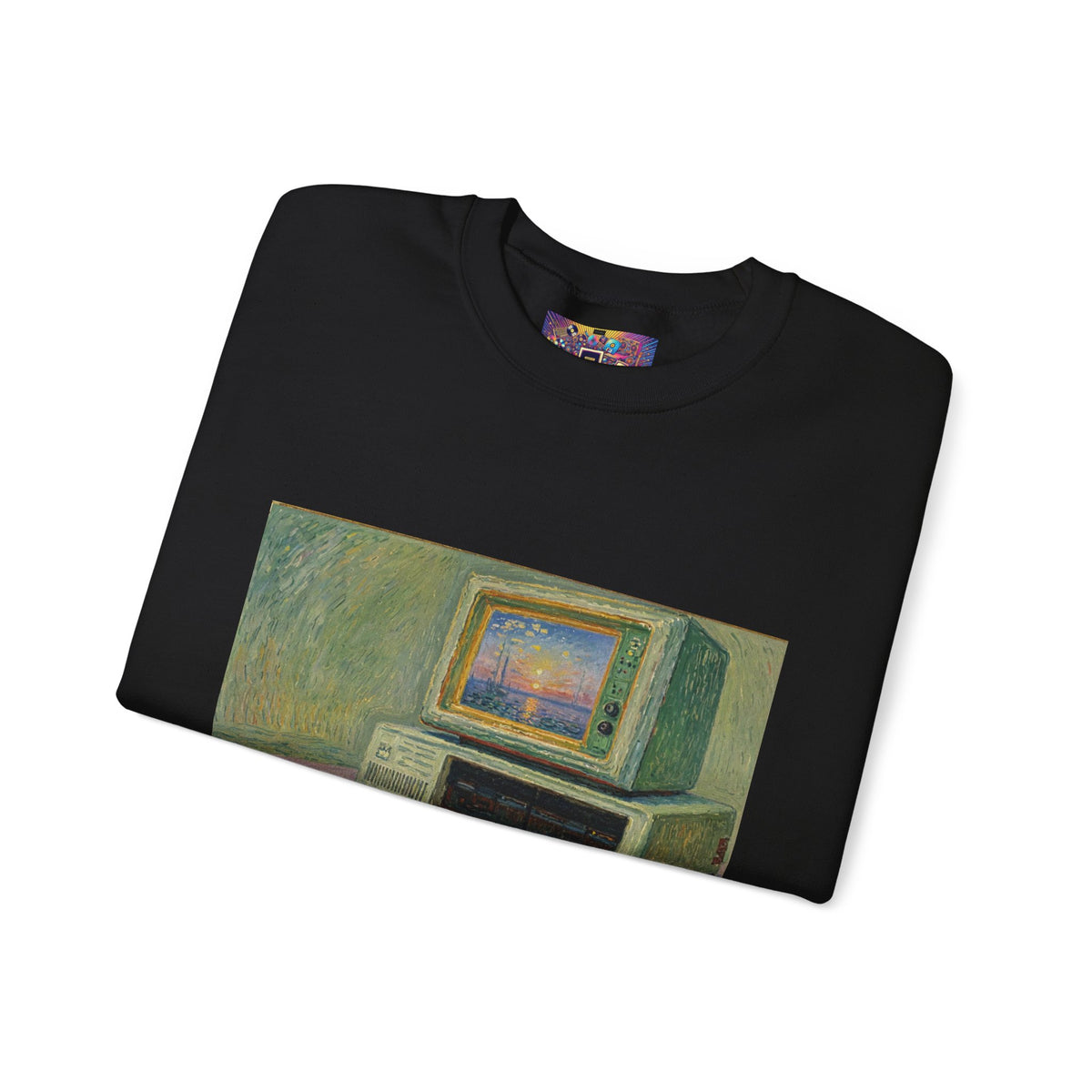 Classic PC Themed Crewneck Sweatshirt - 5150 Vintage PC Graphic
