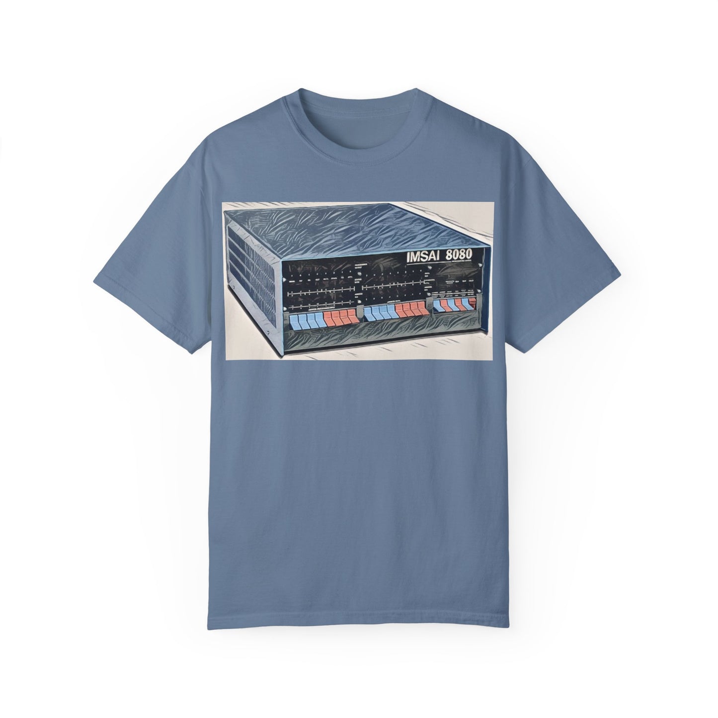 IMSAI 8080 Computer T-Shirt - Ink Art Limited Color